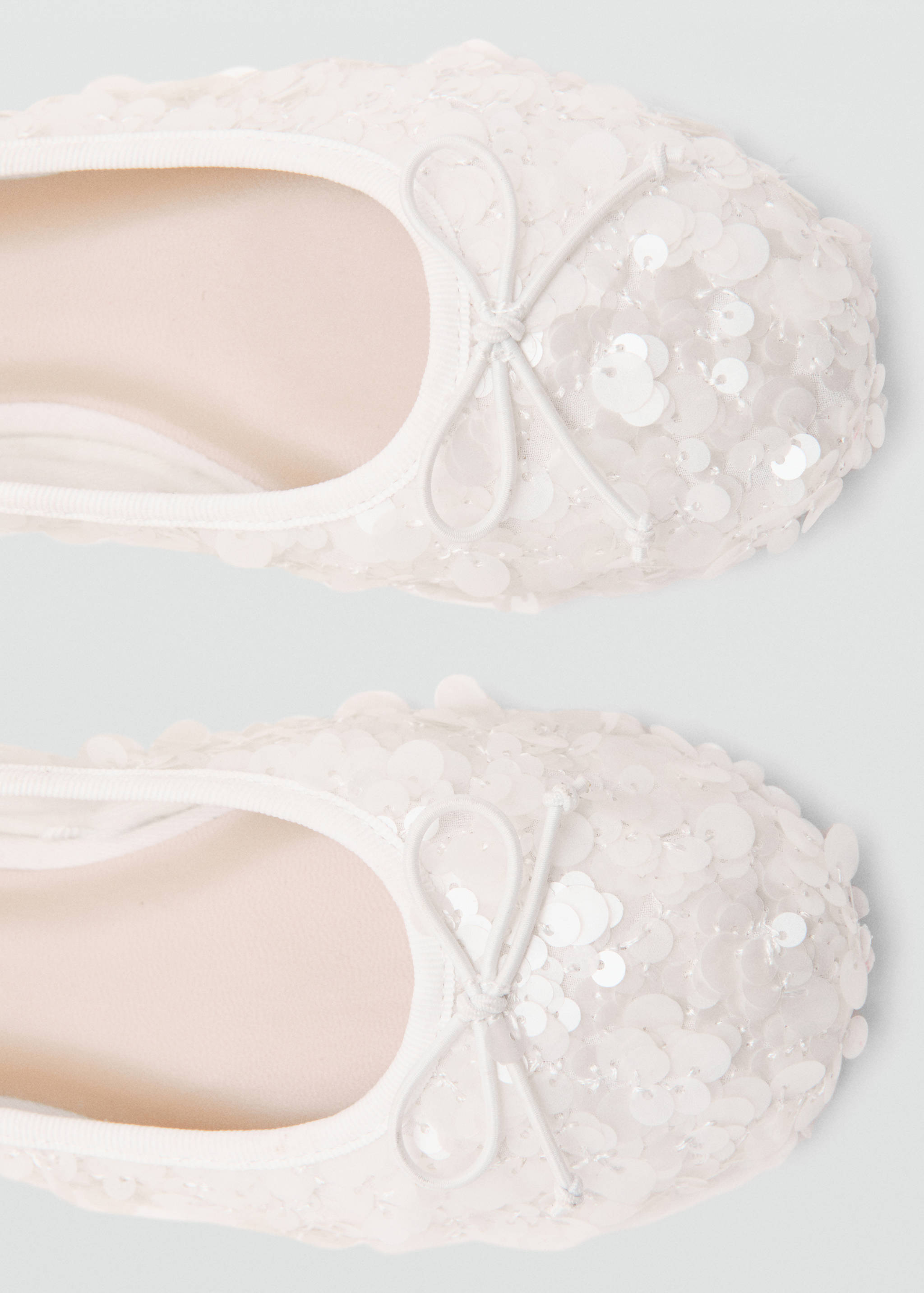 Sequin bow ballet flat - Details of the article 2