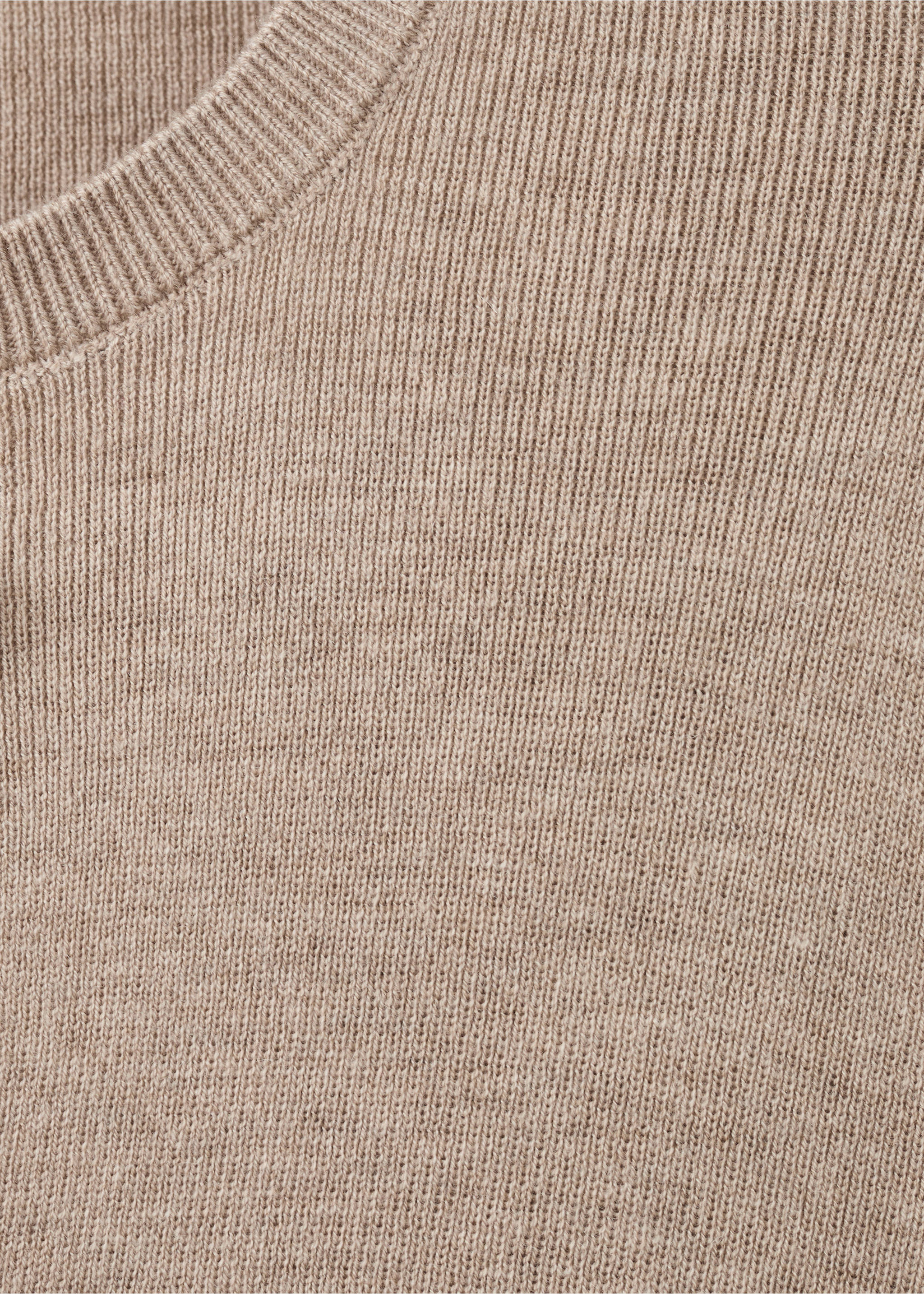 Вязаный кардиган с завязками - Деталь изделия 0, Песочный. Ref: 27044048-00.