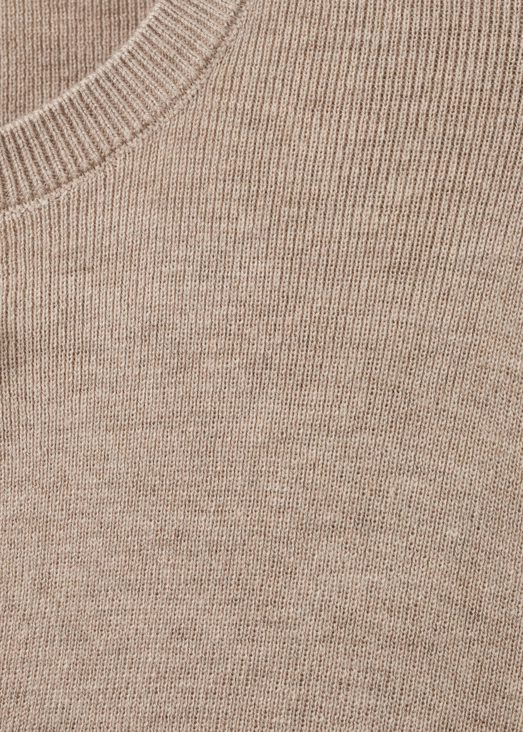 Вязаный кардиган с завязками - Деталь изделия 0