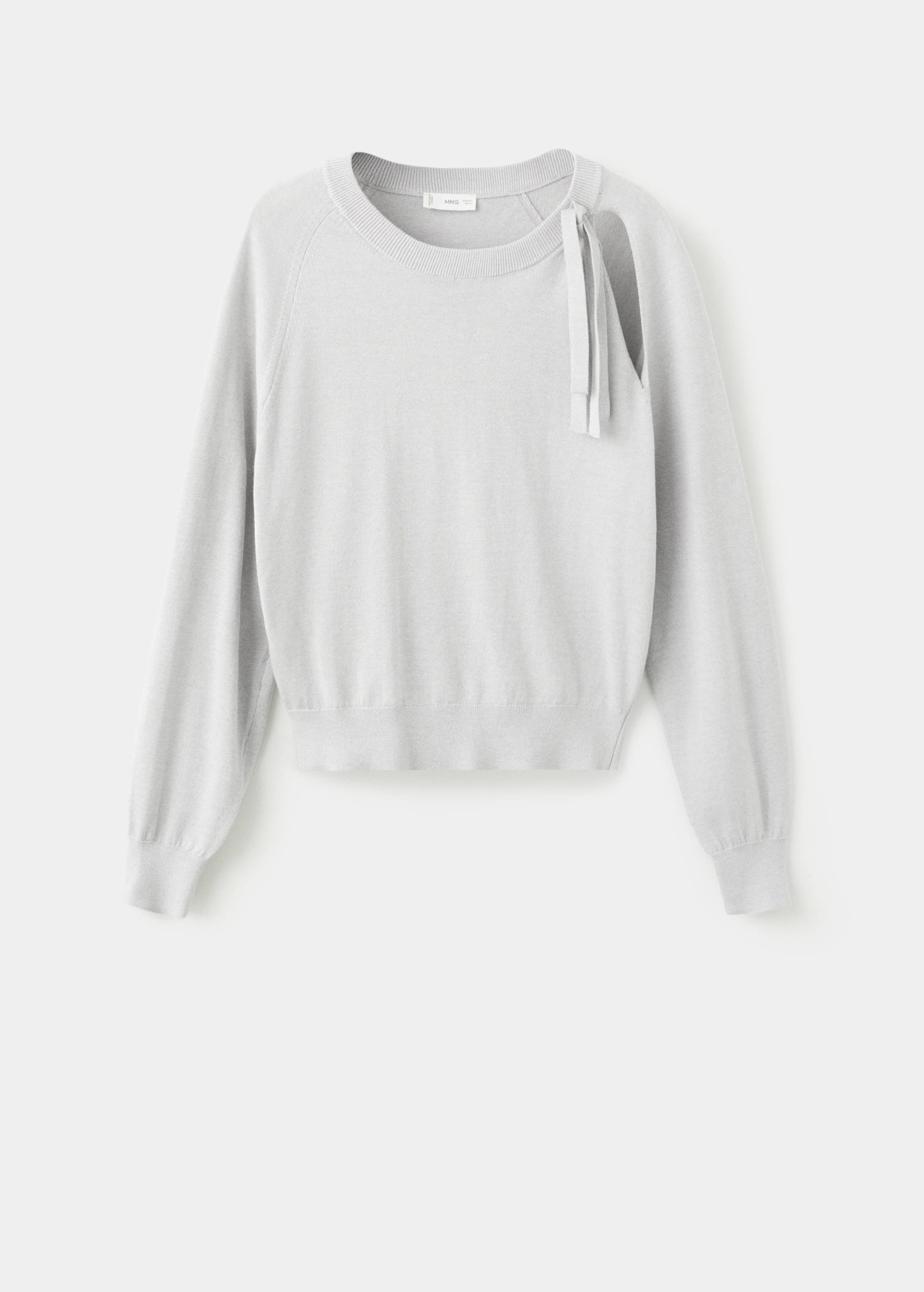 Bow knit sweater - Article without model