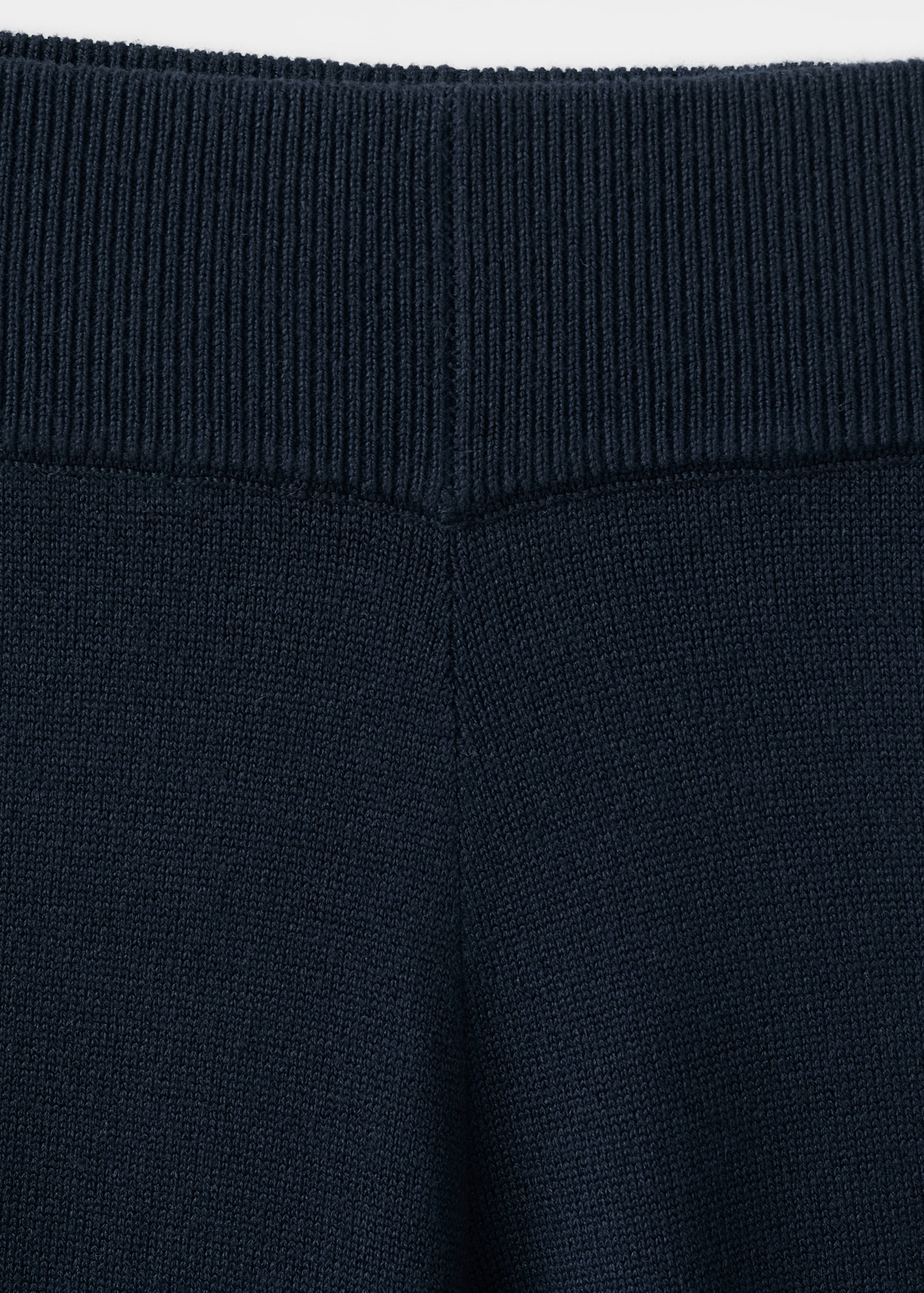Straight knitted trousers - Details of the article 8