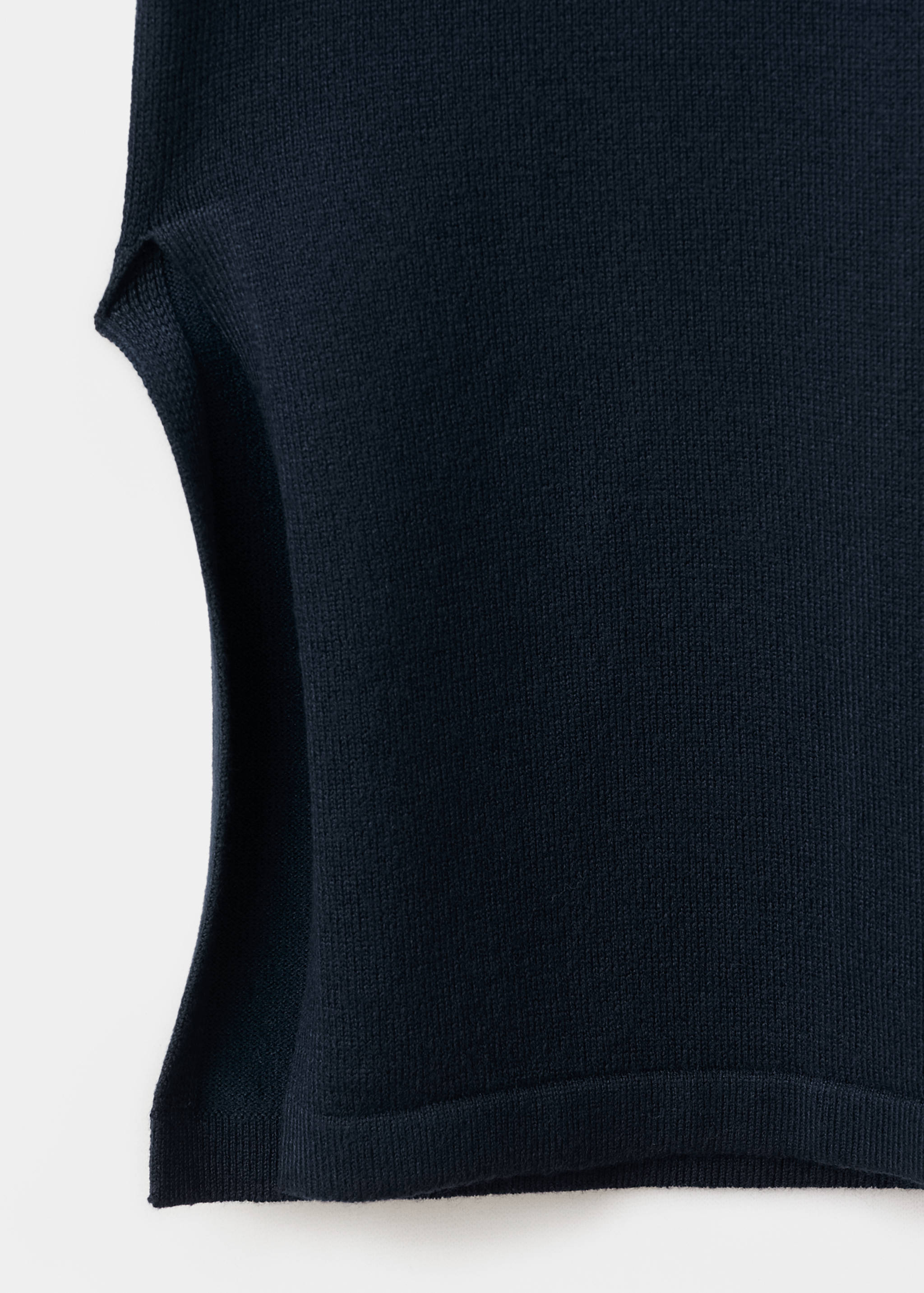 Straight knitted trousers - Details of the article 0