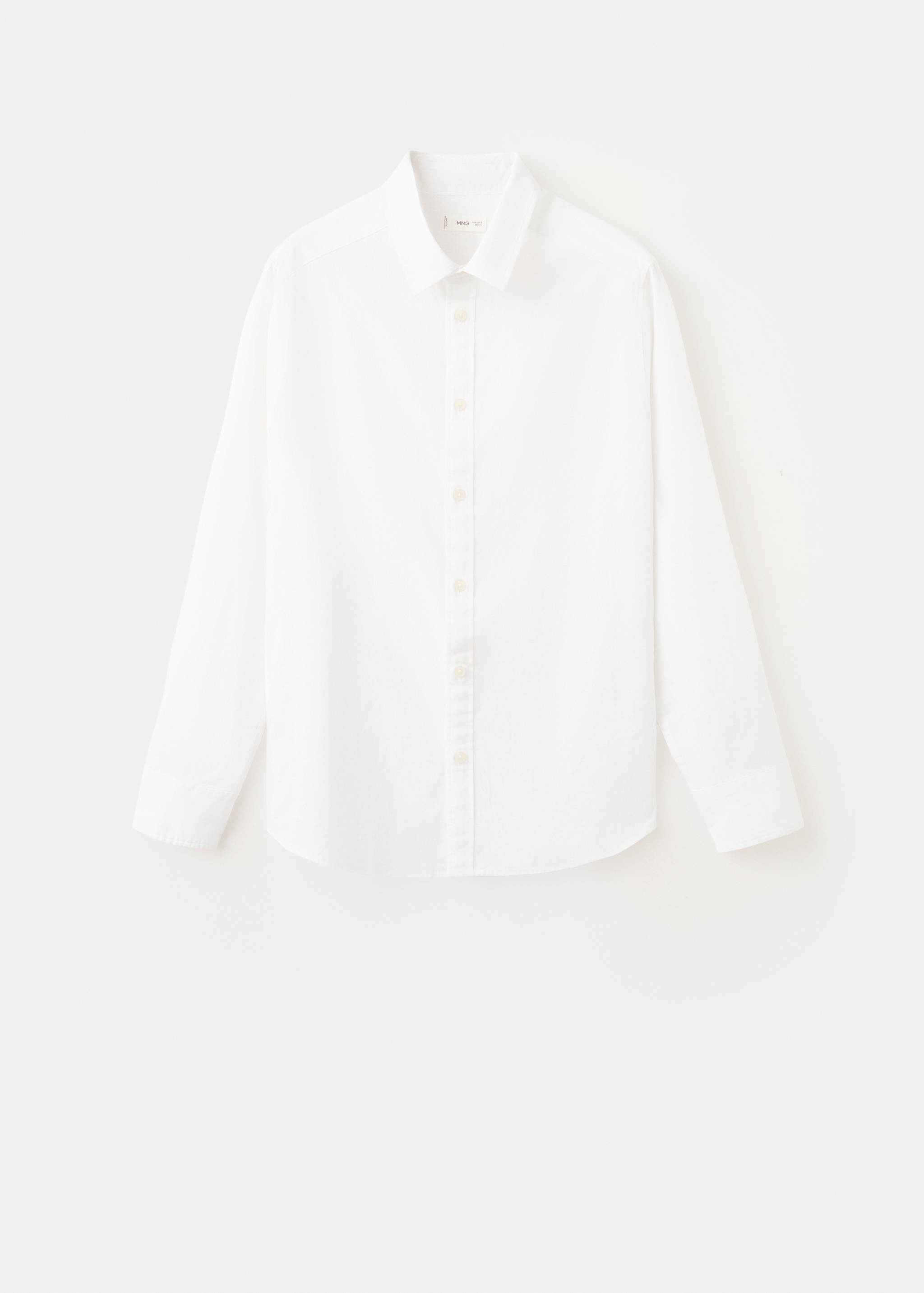 Camisa recta lino - Artículo sin modelo