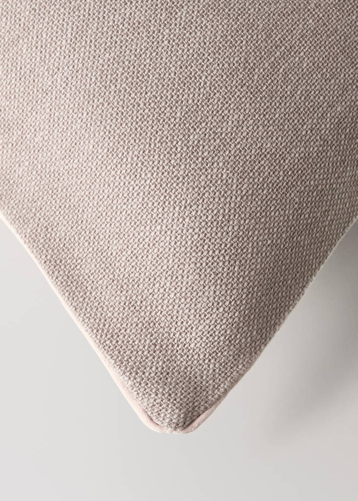 Piped cushion cover 30x40 cm — Sand
