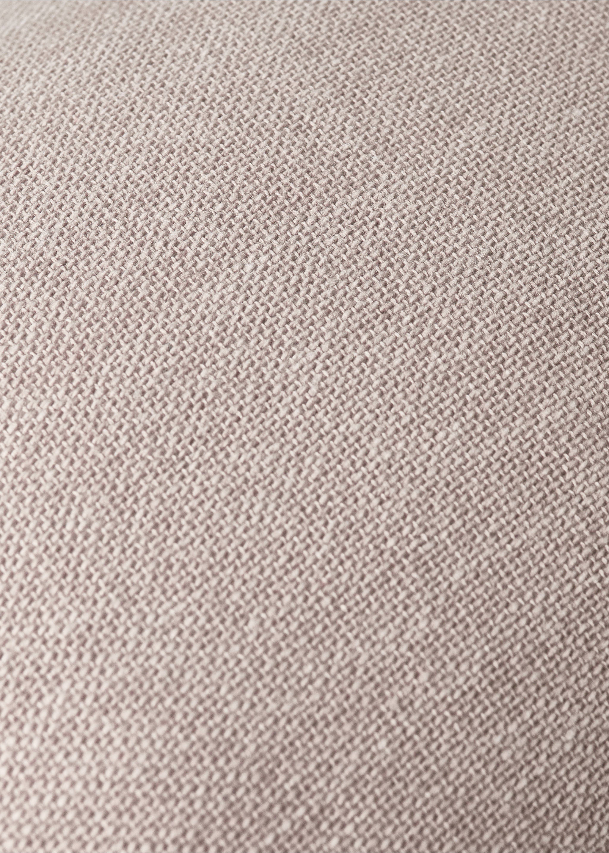 Piped cushion cover 30x40cm - Details of the article 3, Sand. Ref: 27044057-00.