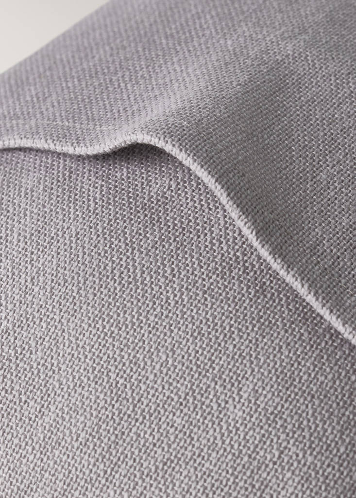 Piped cushion cover 30x40 cm — Grey