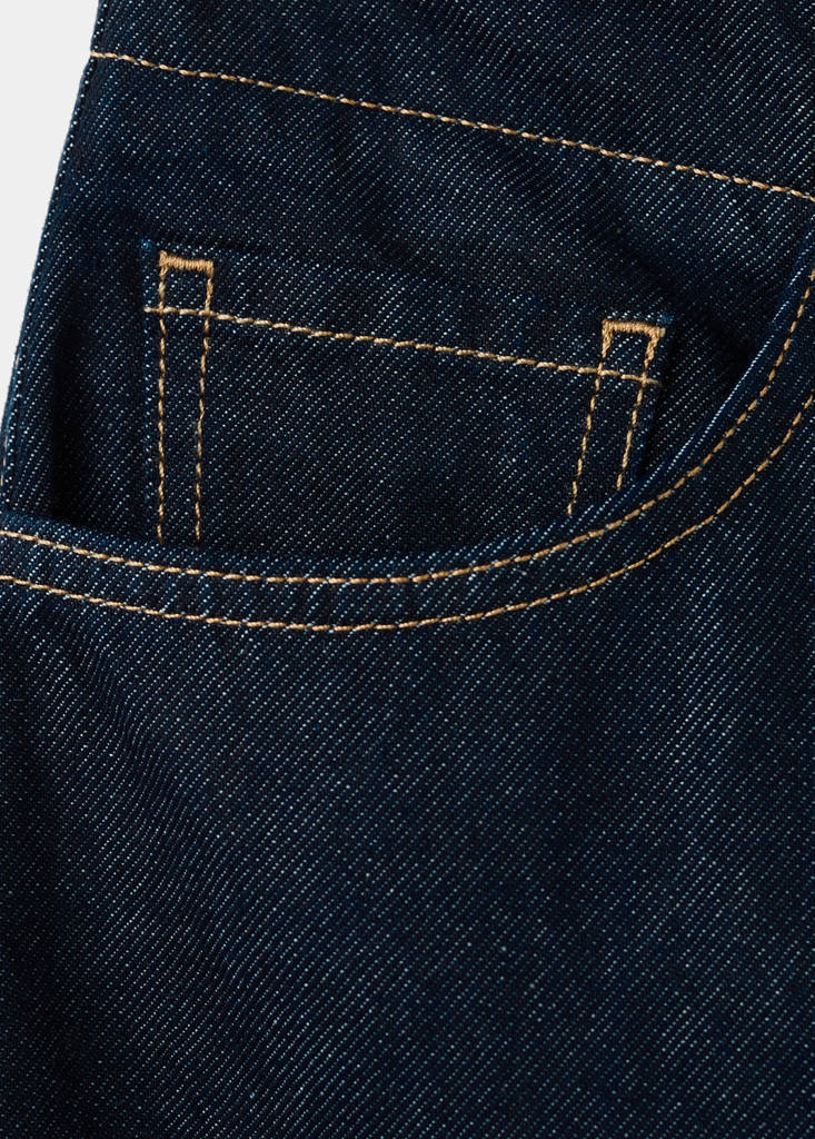 Wide leg mid-rise jeans — Open Blue