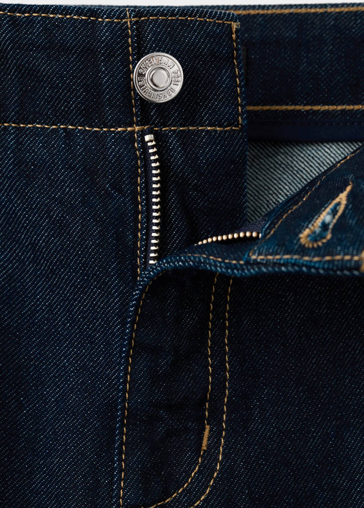 Wide leg mid-rise jeans — Open Blue