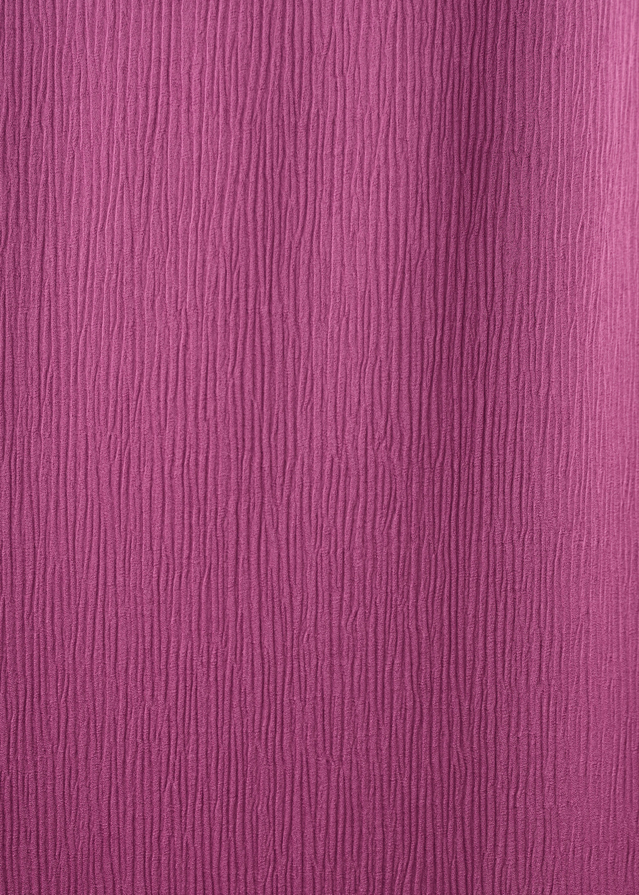 Satin straight-fit trousers - Details of the article 0