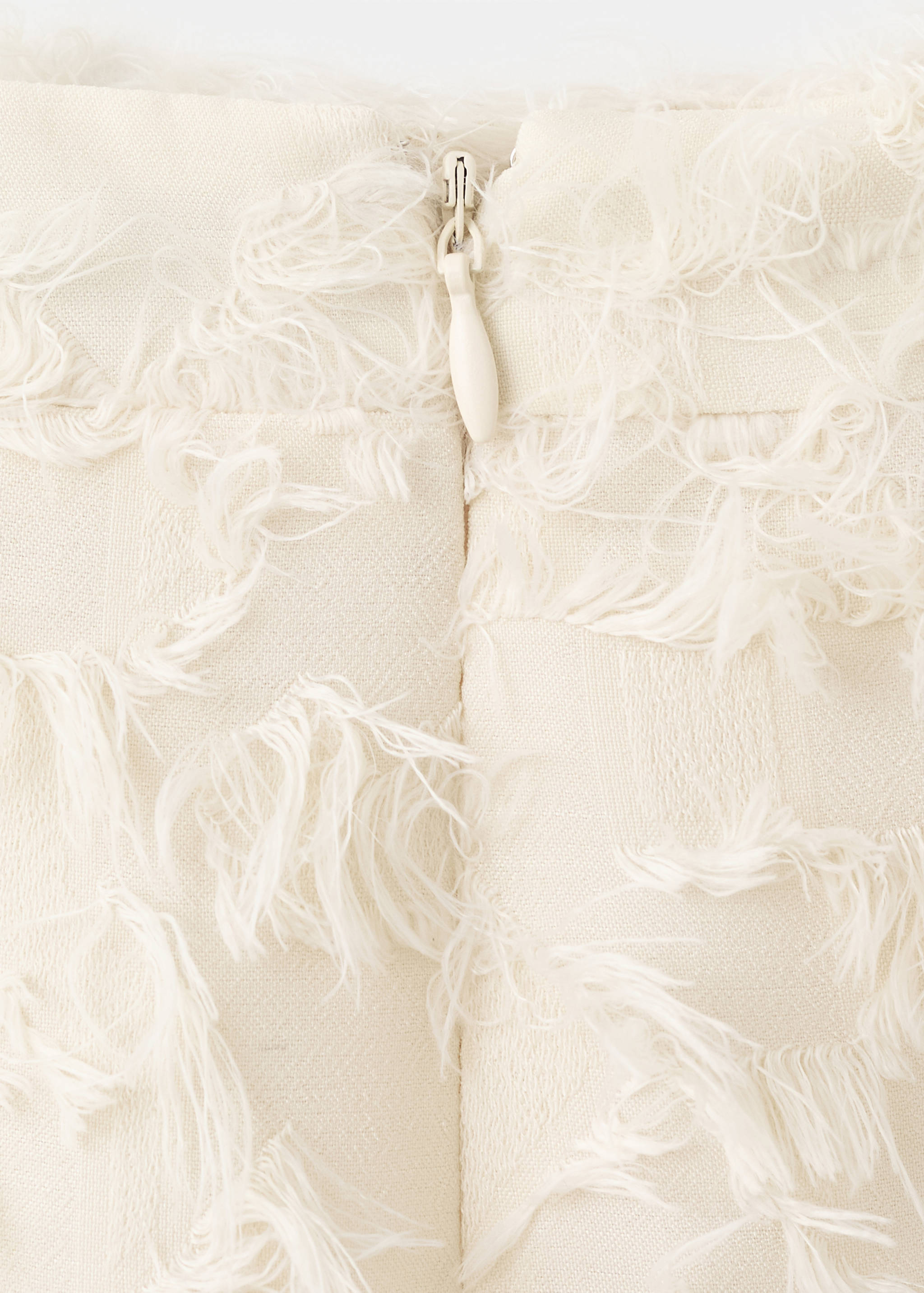 Textured pencil skirt - Details of the article 8