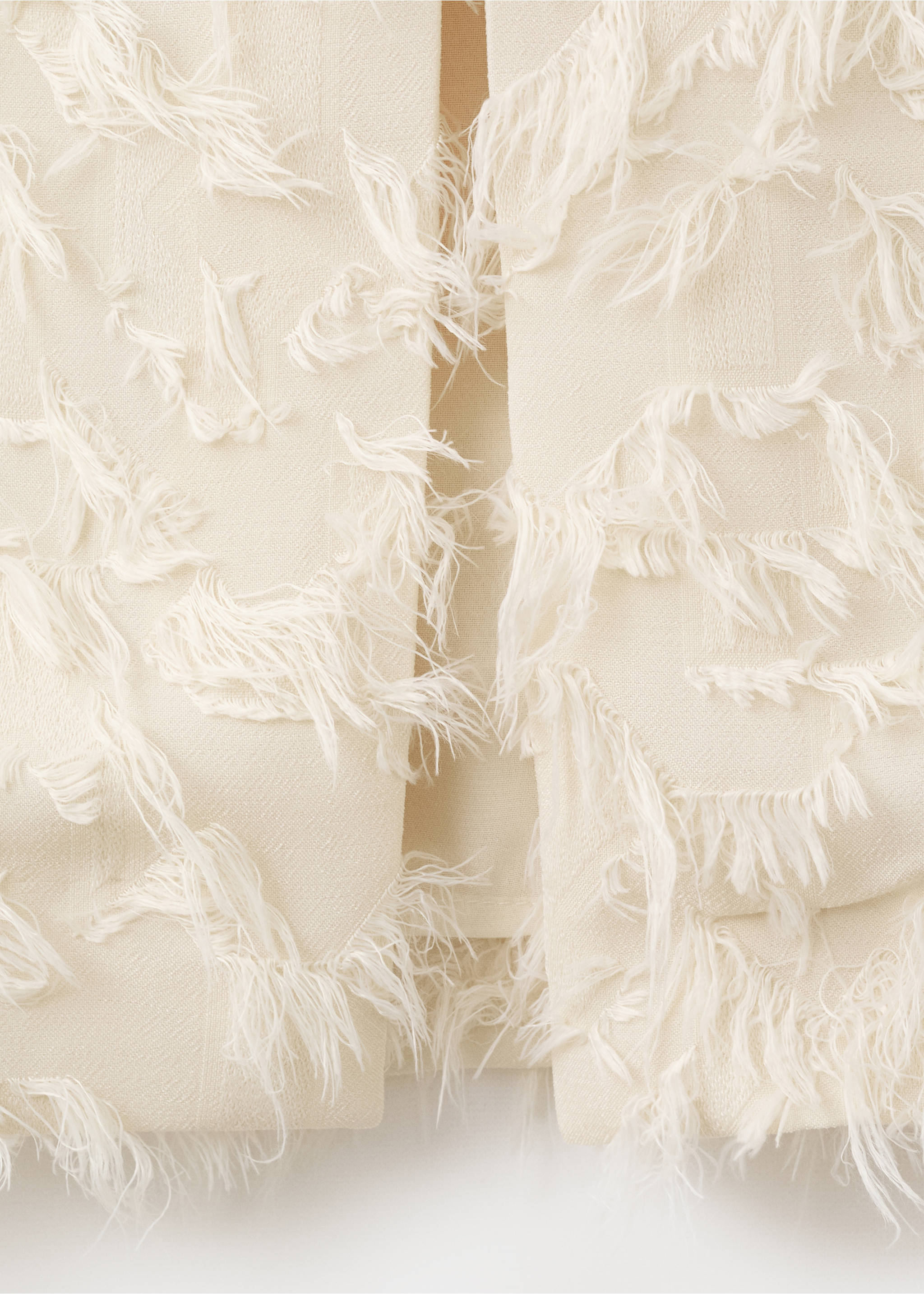 Falda lápiz textura - Detalle del artículo 0, Crudo. Ref: 27044089-00.