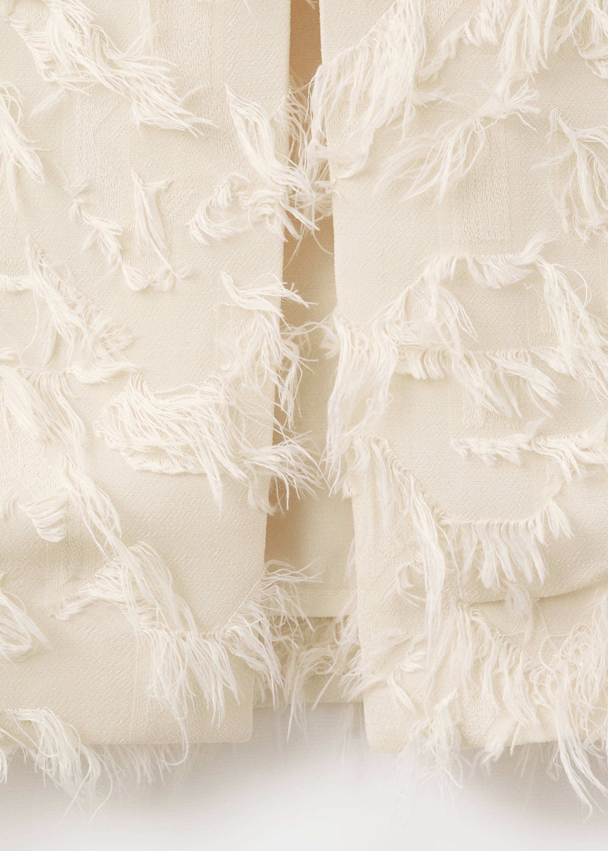 Textured pencil skirt - Details of the article 0