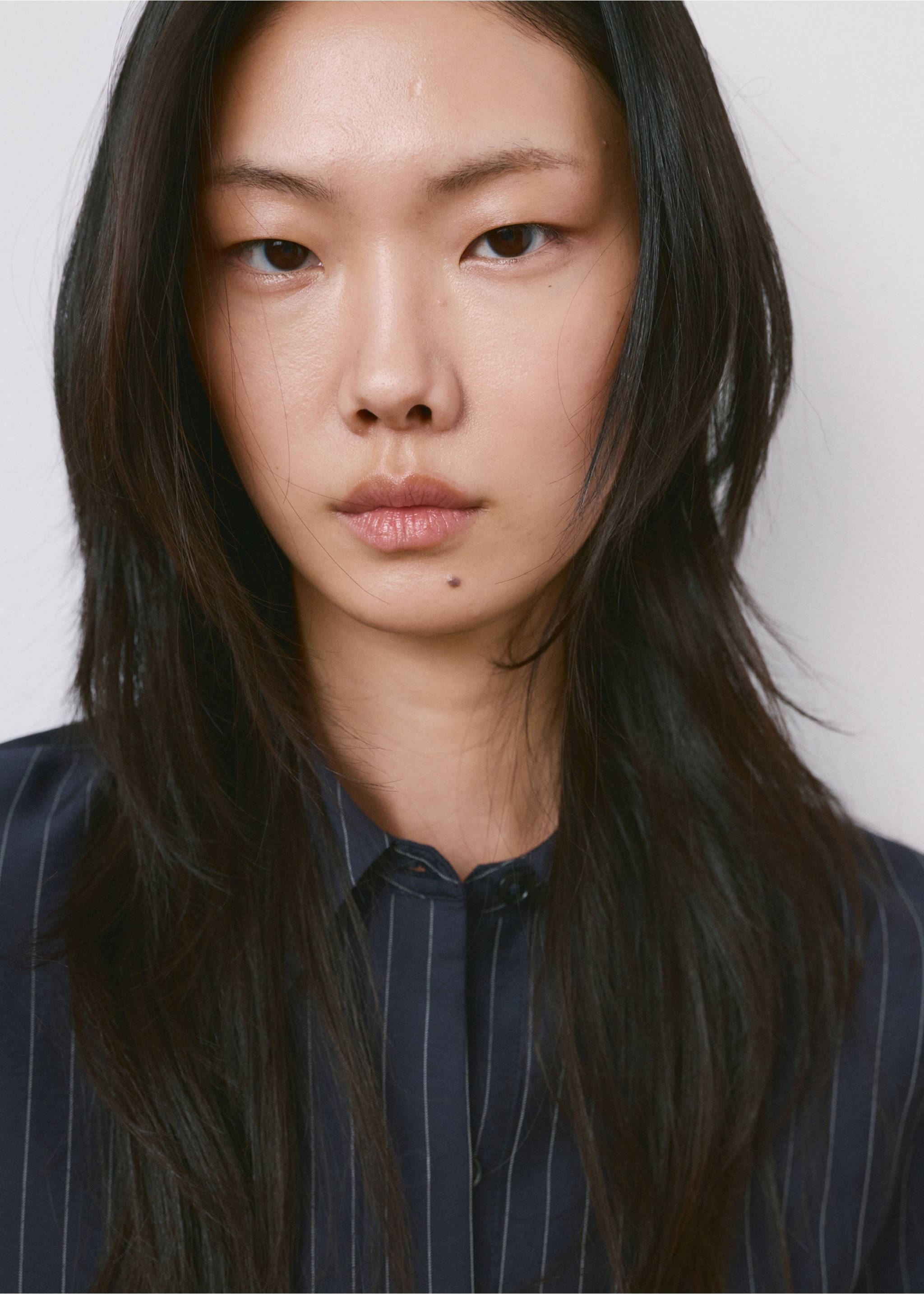 Camisa raya diplomática - Detalle del artículo 1, Azul marino. Ref: 27044091-00.