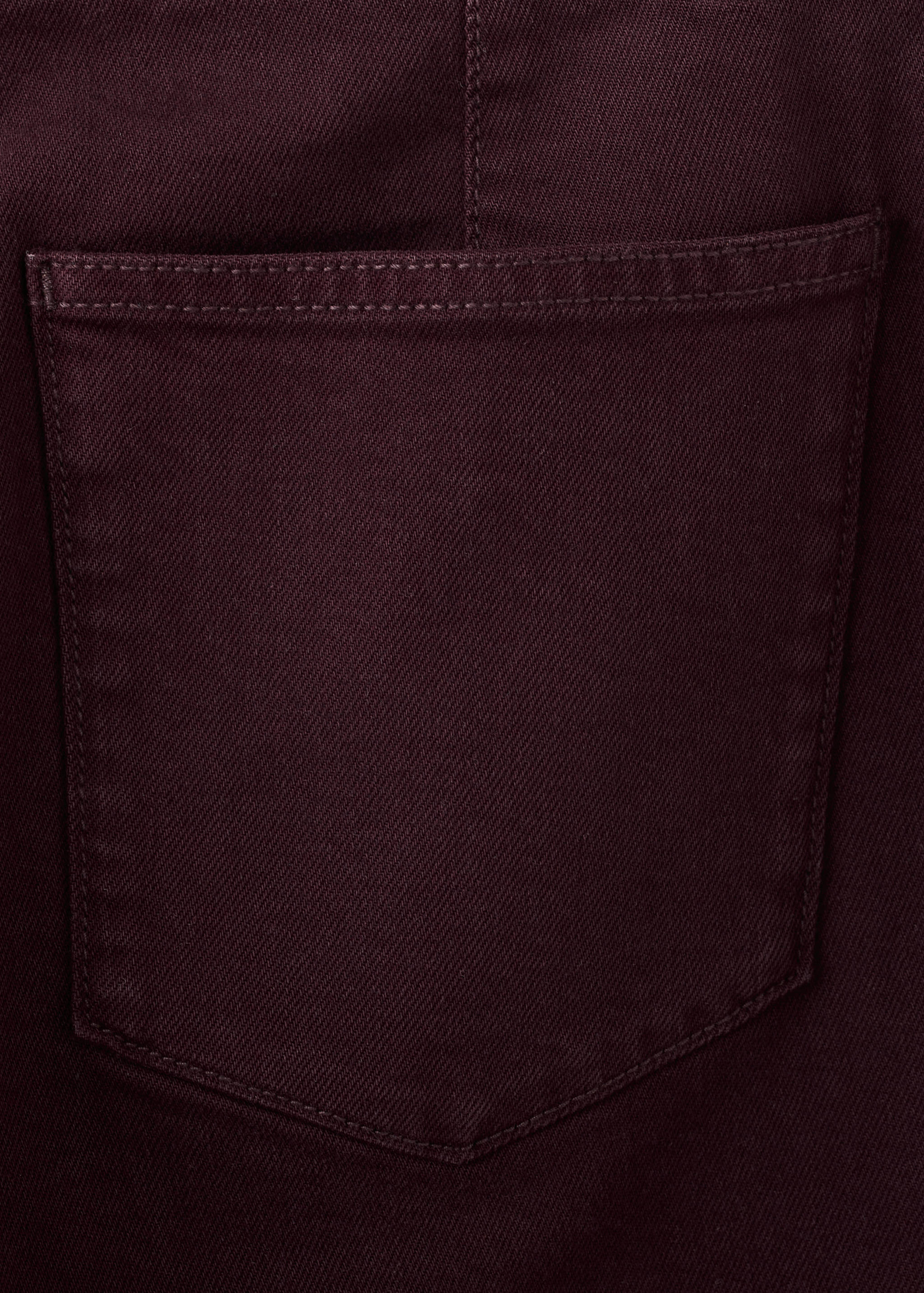 Джинсы wide leg с высокой посадкой и декоративными швами - Деталь изделия 0