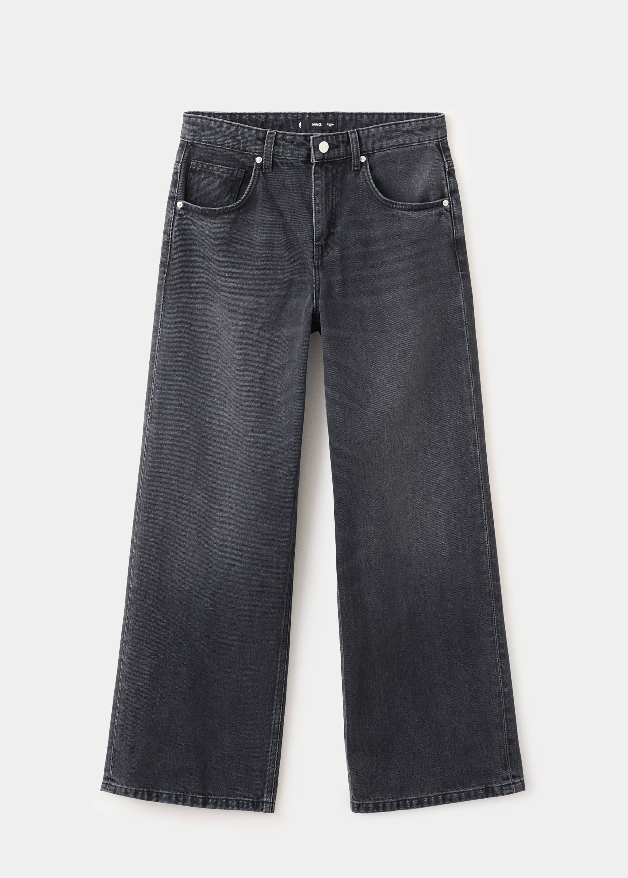 Mid-rise straight jeans - Article without model