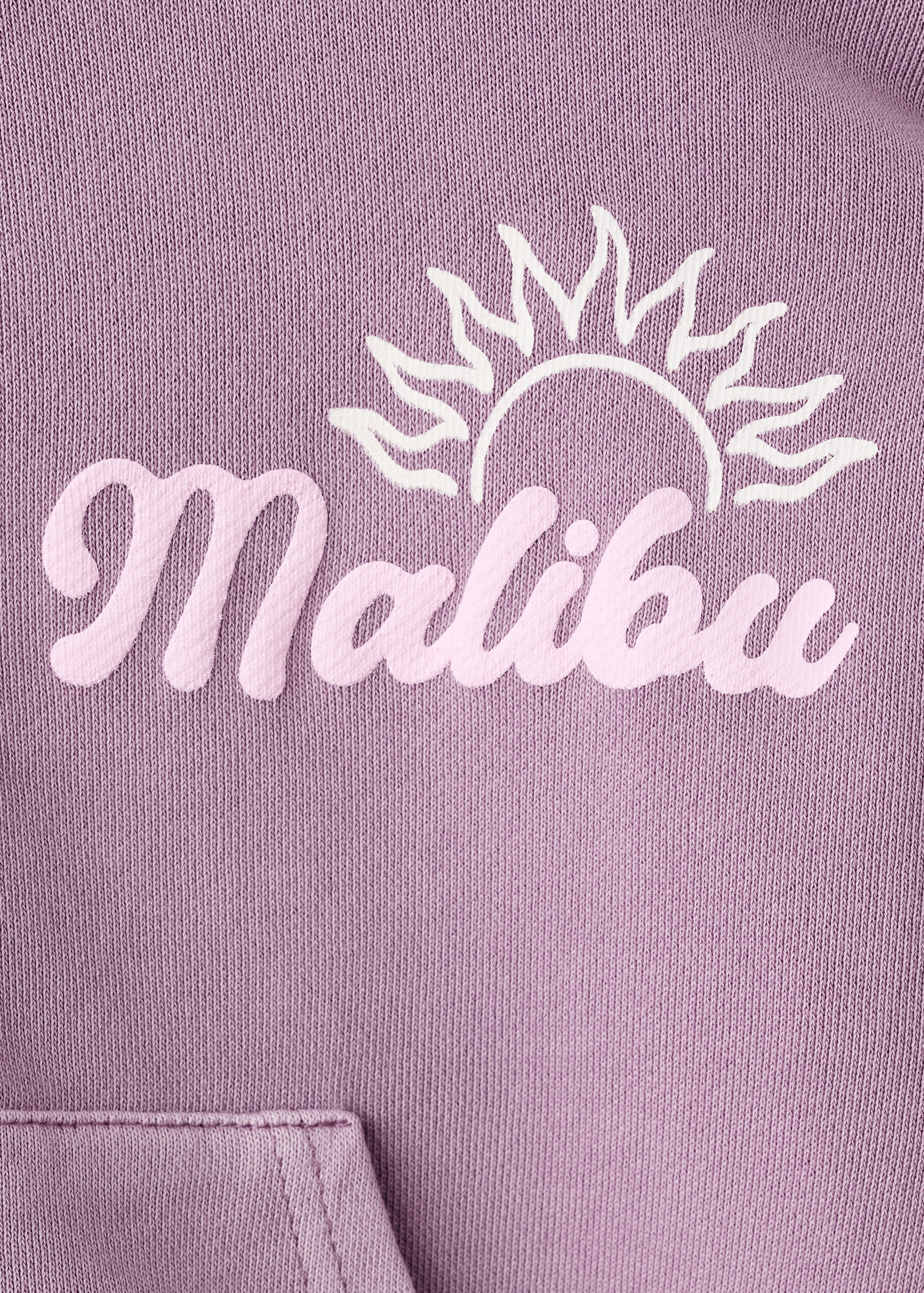 Printed zip-up sweatshirt - Details of the article 8