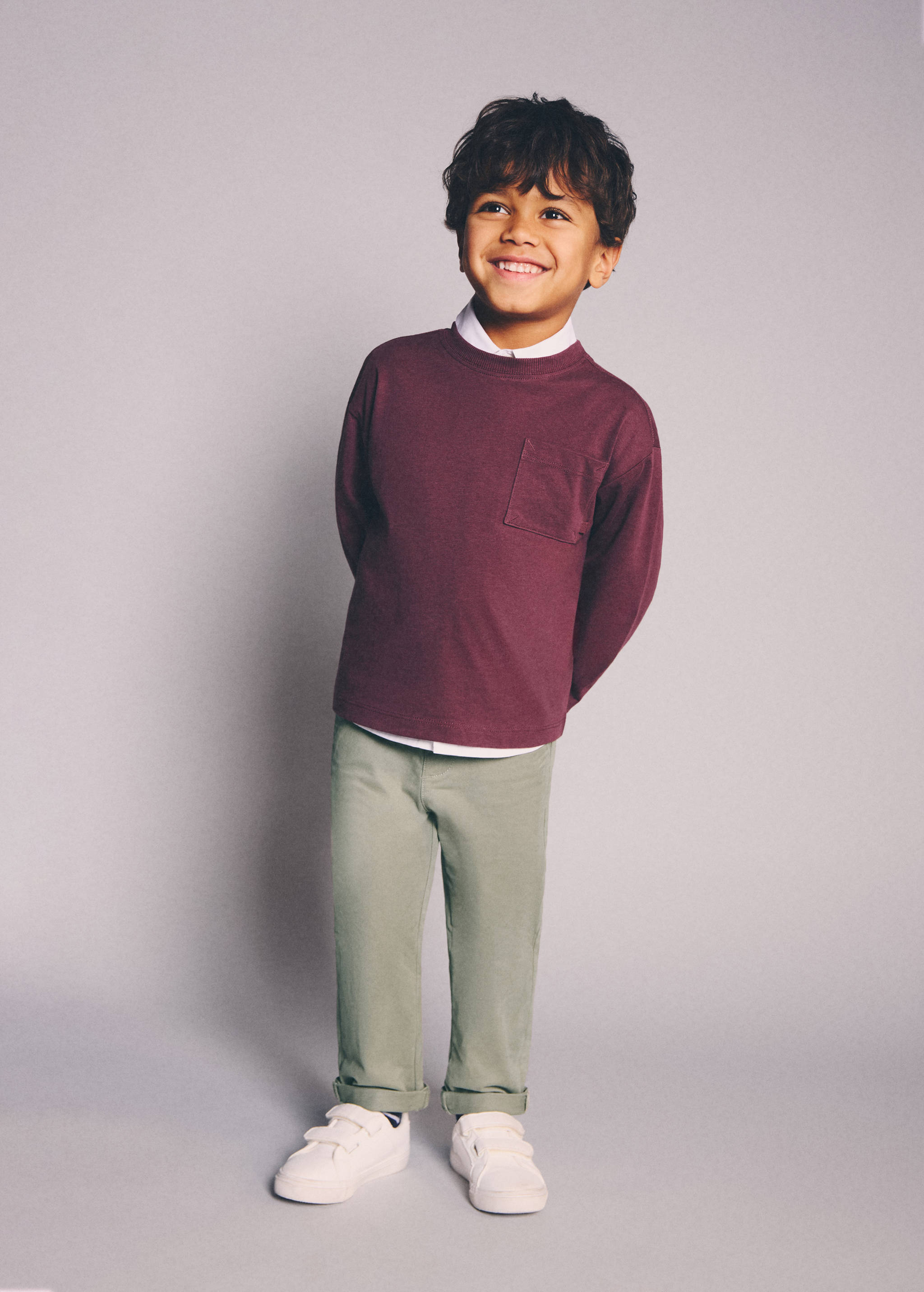 Bavlněné kalhoty chino - Celkový náhled