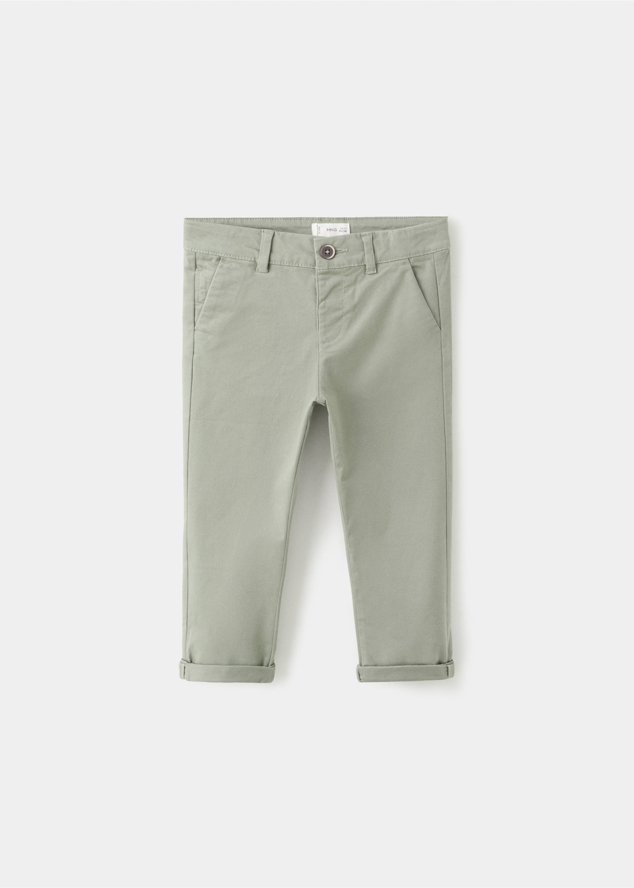 Bomullchinos - Artikkel uten modell, Khaki. Ref: 27044404-00.