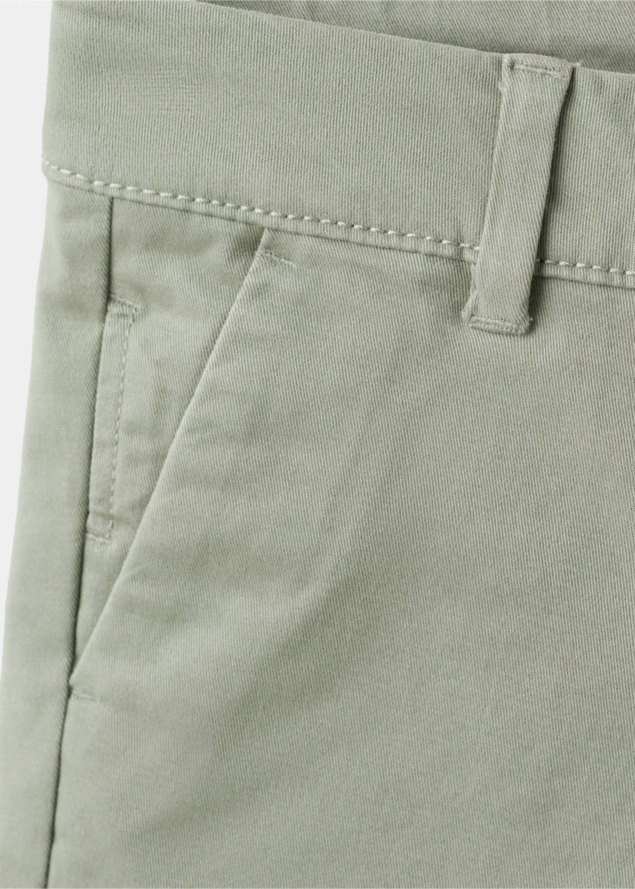 Bomullchinos - Artikkeldetalj 8, Khaki. Ref: 27044404-00.