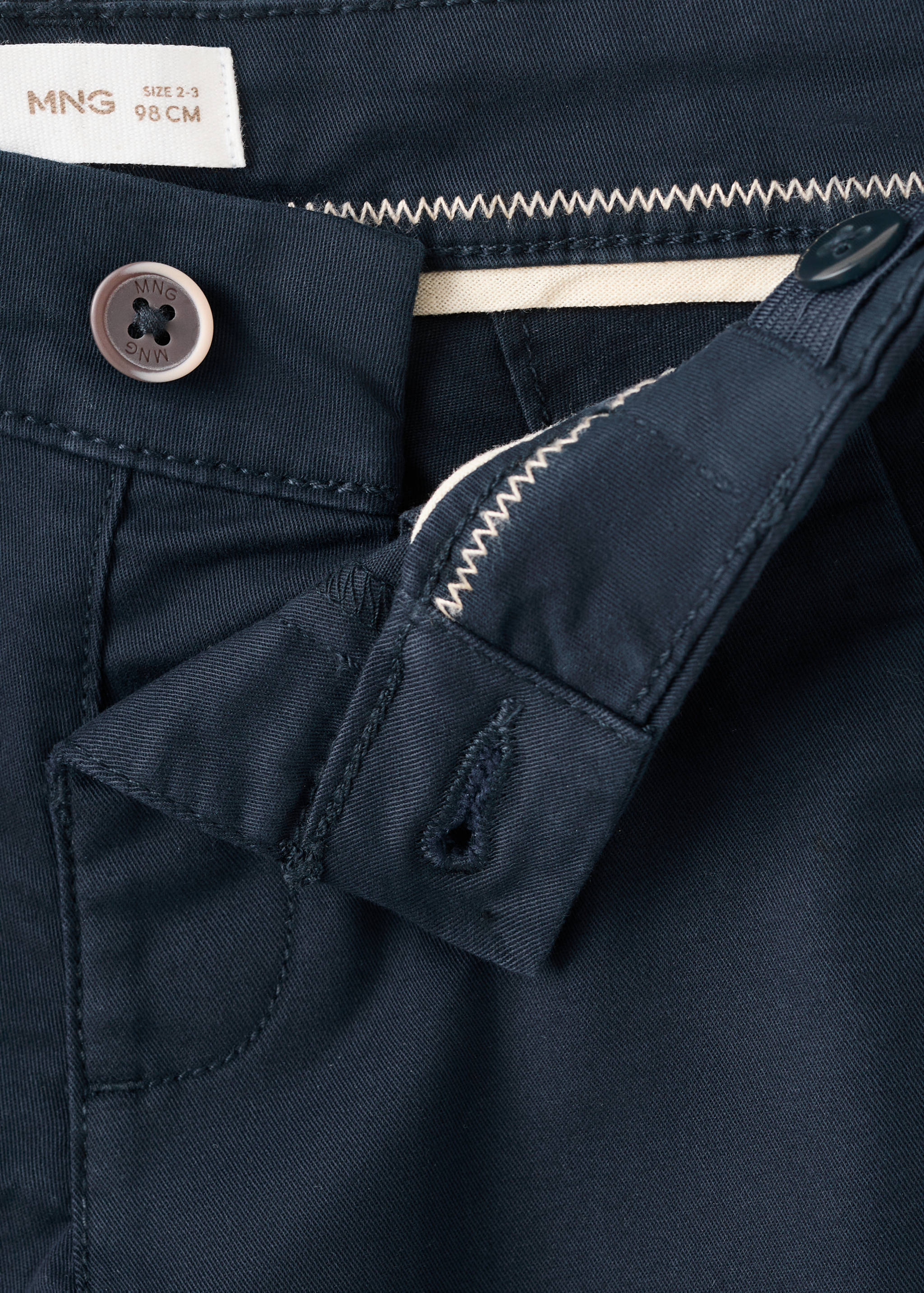 Bavlněné kalhoty chino - Detail zboží 8