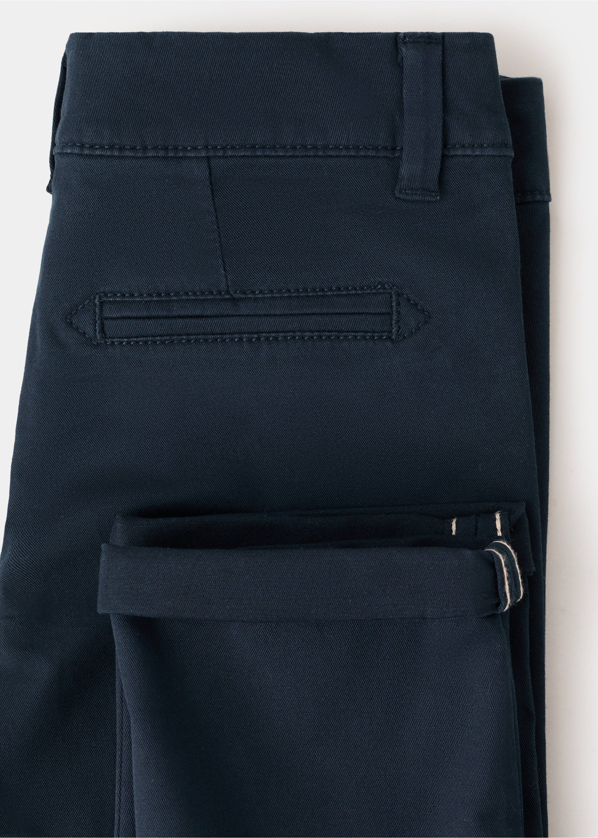 Bomullchinos - Artikkeldetalj 0, Marinblå. Ref: 27044404-00.