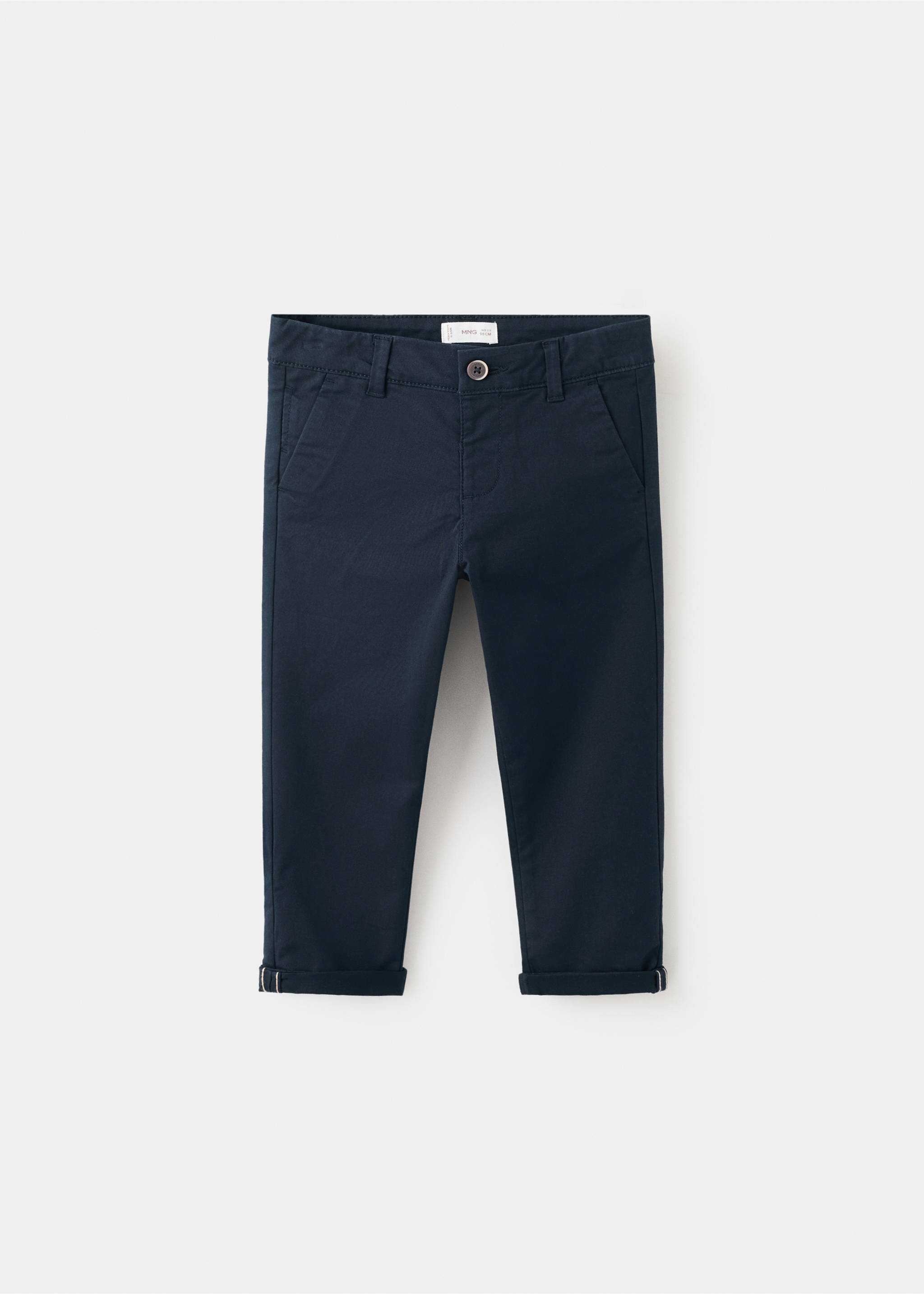 Pantalón chino algodón - Artículo sin modelo, Azul marino. Ref: 27044404-00.