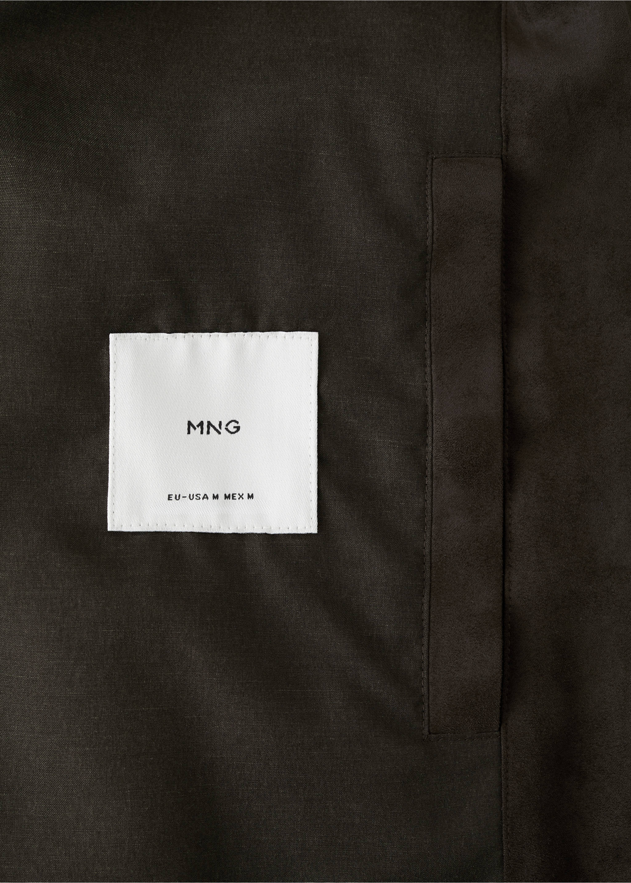 Cazadora biker efecto ante - Detalle del artículo 0, Marrón. Ref: 27044405-00.