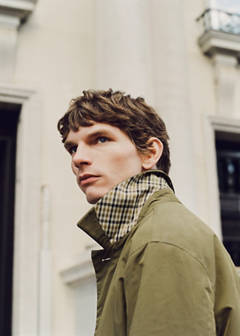 Water-repellent parka with detachable gilet — Olive Green 8