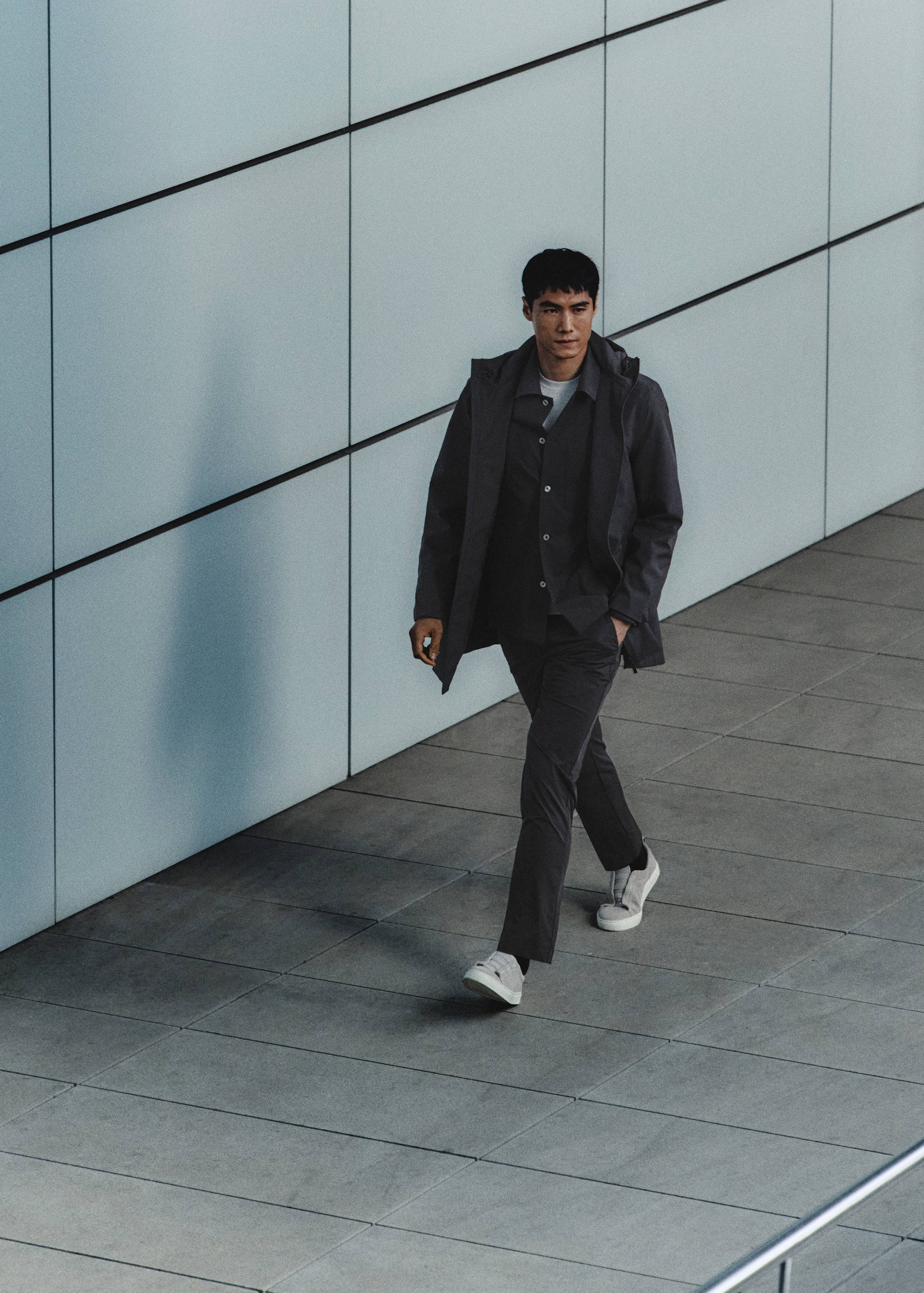 Parca repelente de água com bolsos - Pormenor do artigo 3