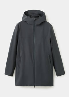 Water-repellent parka with pockets — Dark Grey 17