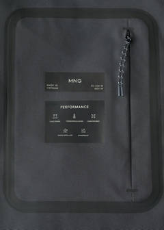 Water-repellent parka with pockets — Dark Grey 19