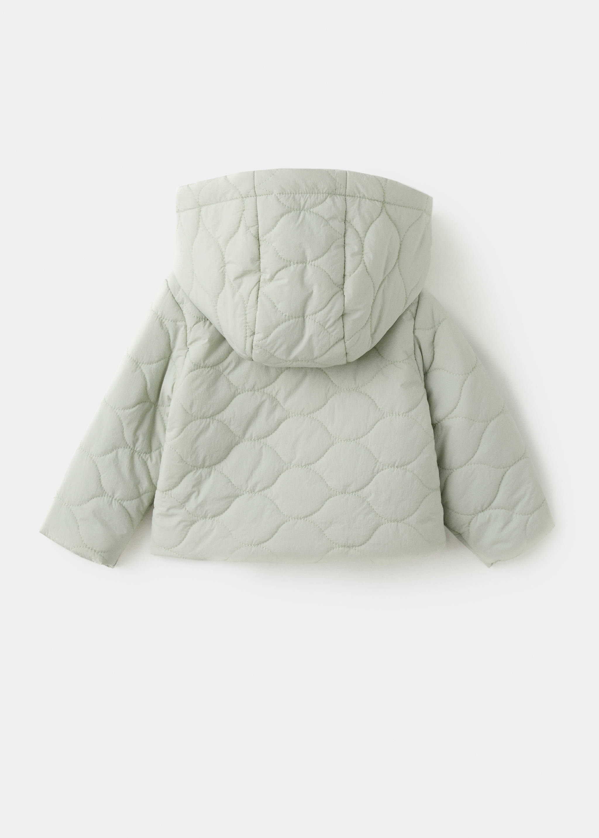 Chaqueta capucha acolchada - Reverso del artículo