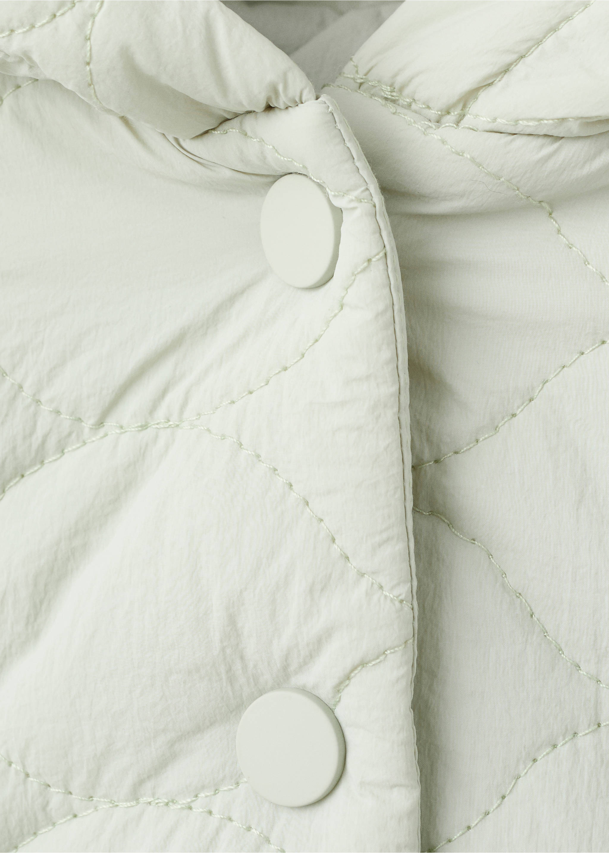 Chaqueta capucha acolchada - Detalle del artículo 8, Verde. Ref: 27044411-00.