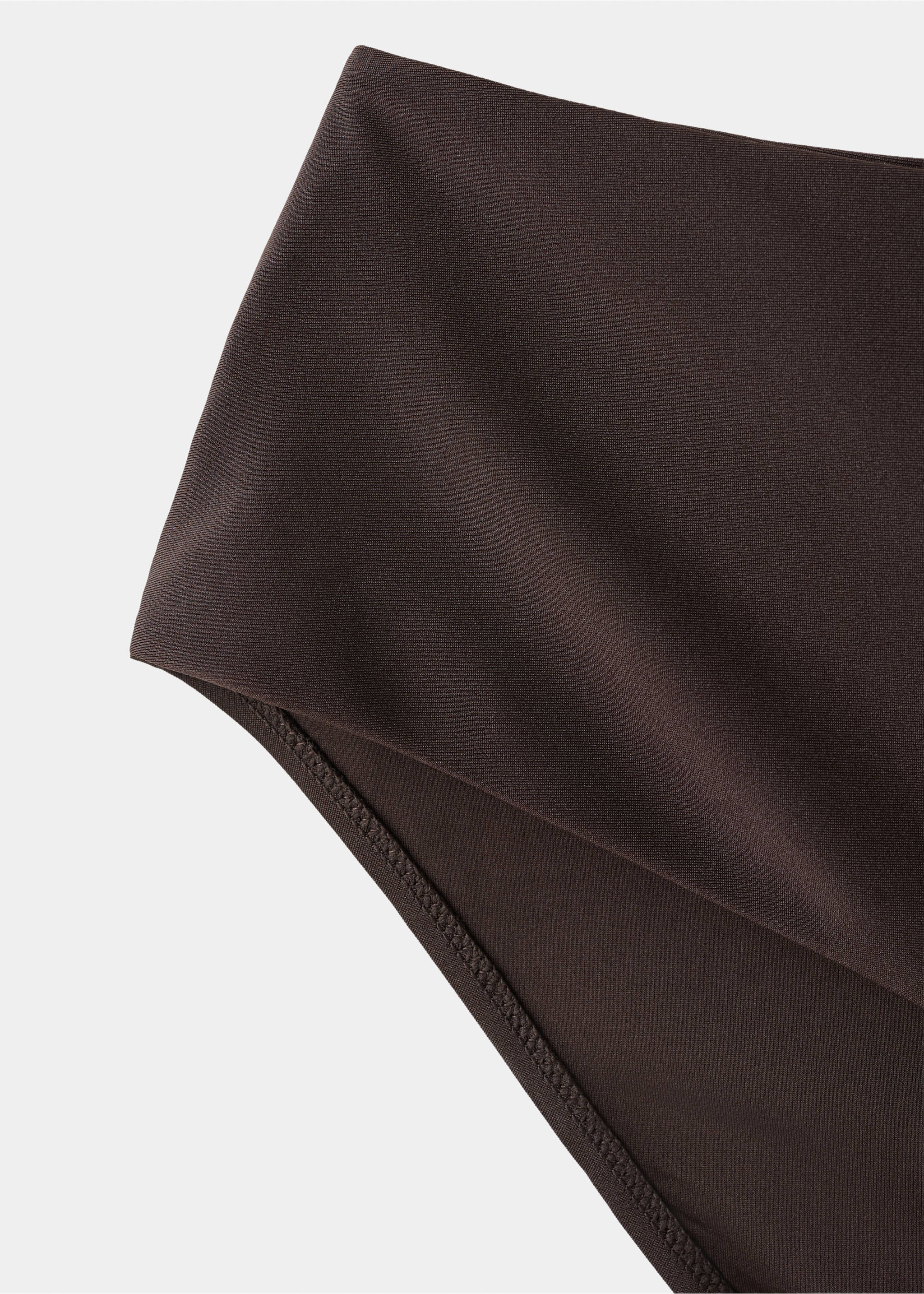 Culotte bikini taille haute - Détail de l'article 8, Marron. Ref: 27044413-00.