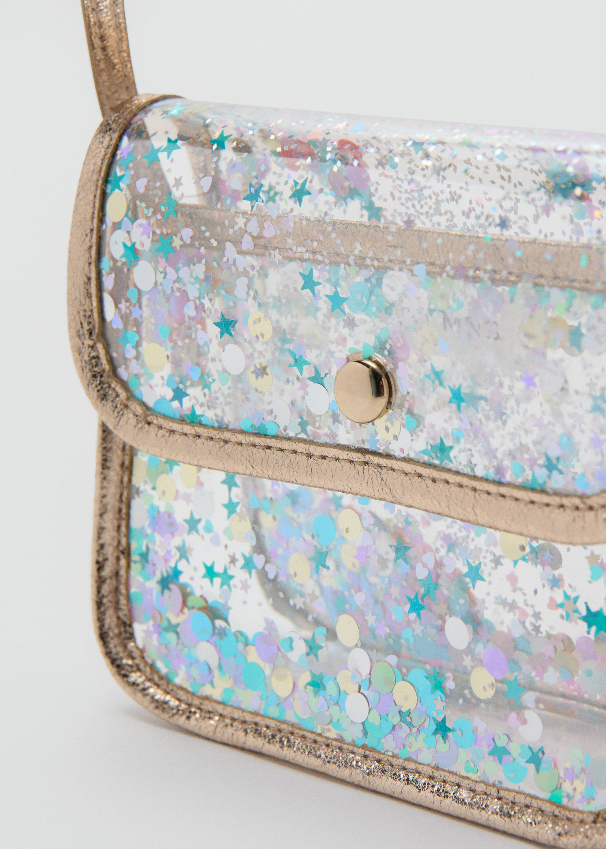 Bolso transparente purpurina - Detalle del artículo 1