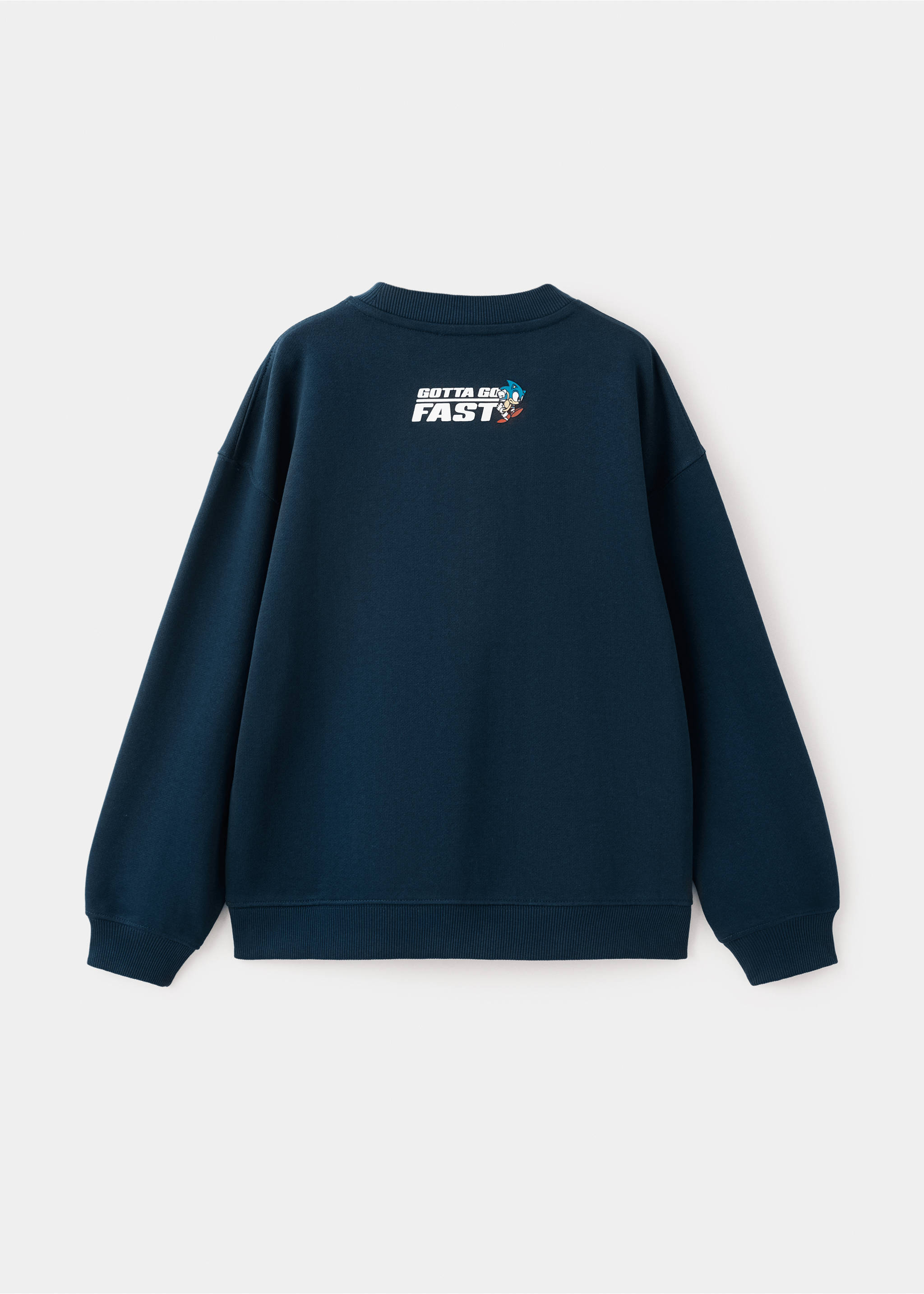 Sudadera Sonic - Reverso del artículo, Azul marino. Ref: 27044418-00.