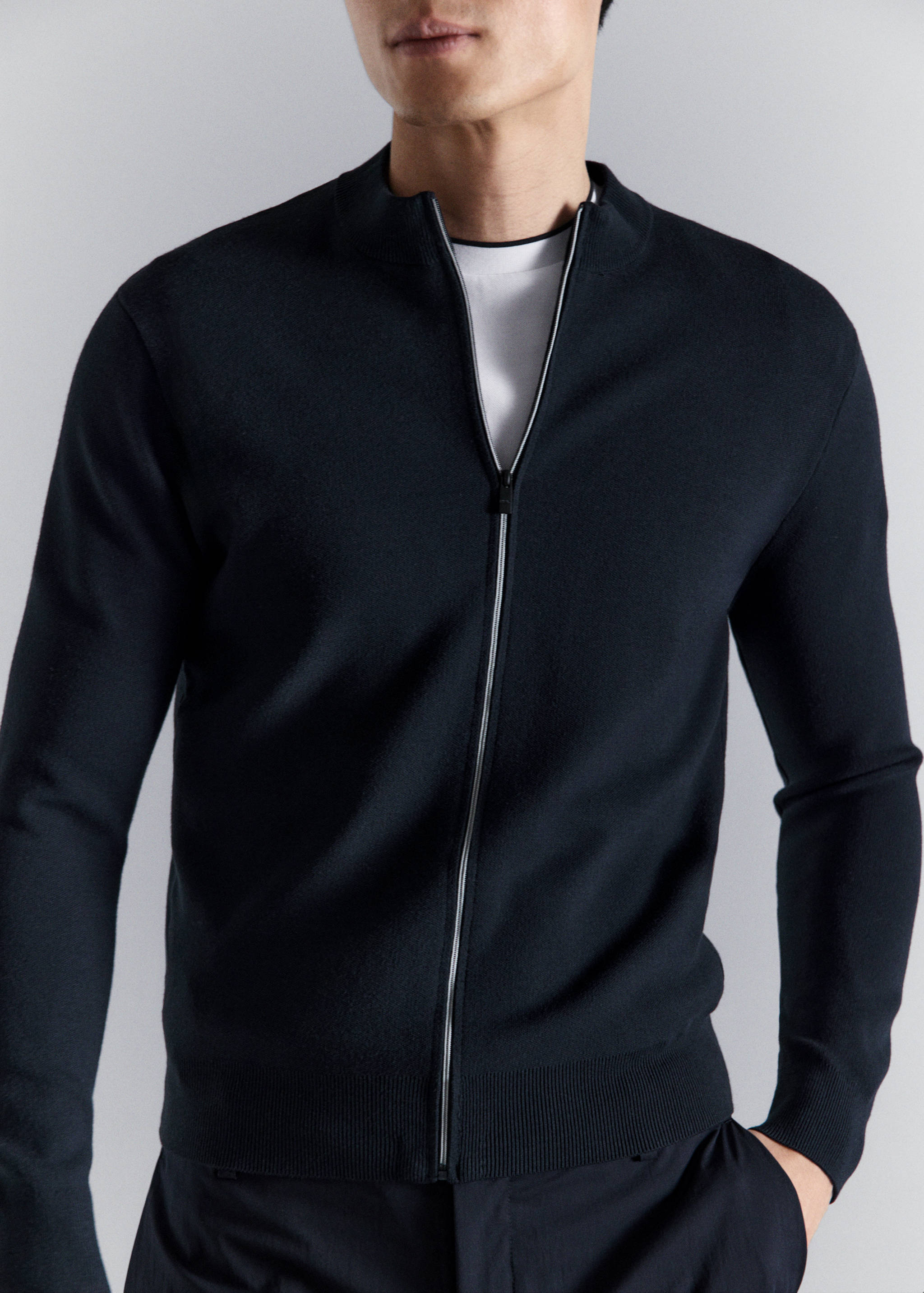 Cárdigan punto comfort stretch - Detalle del artículo 6