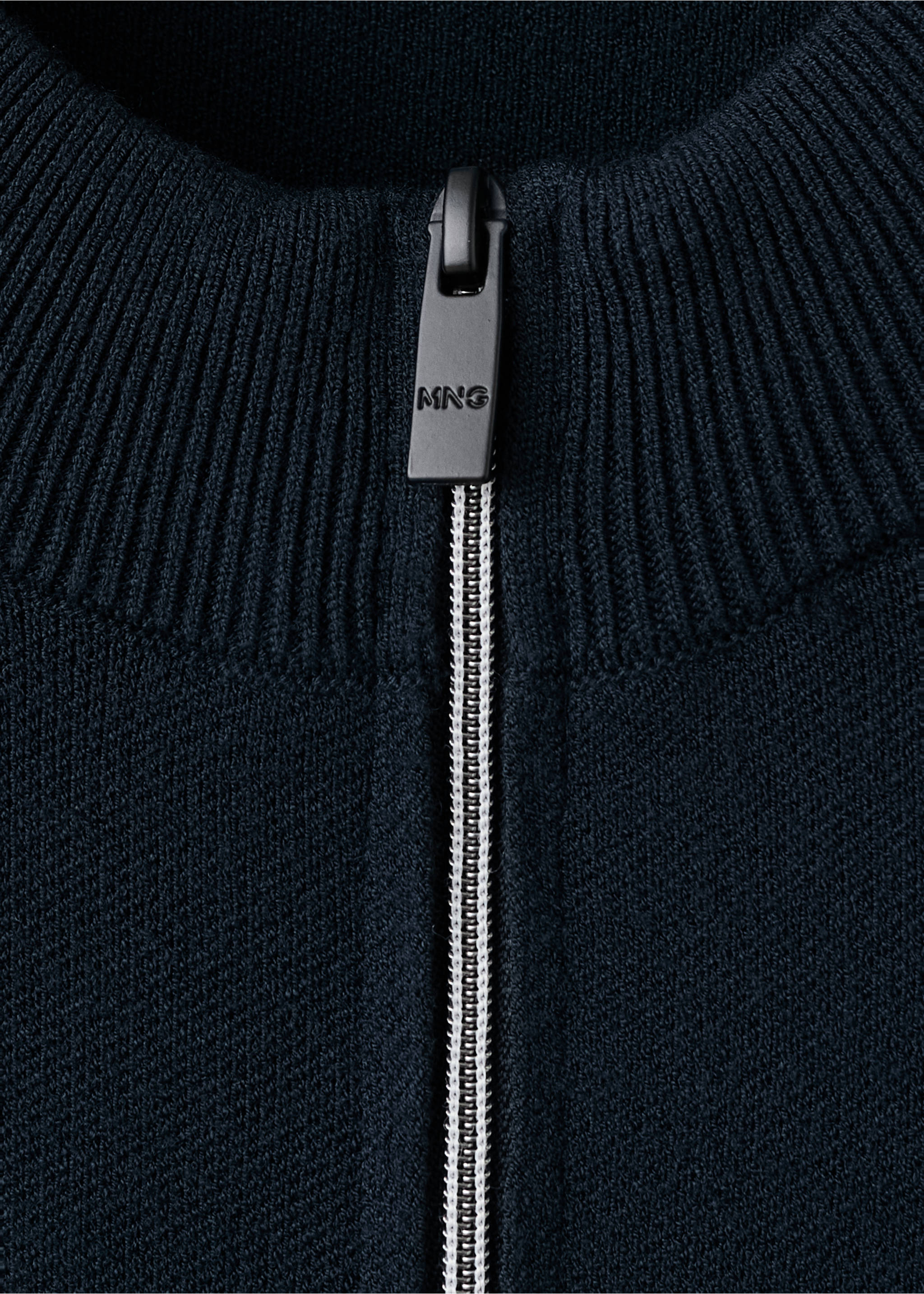 Cárdigan punto comfort stretch - Detalle del artículo 8, Azul marino. Ref: 27044428-00.