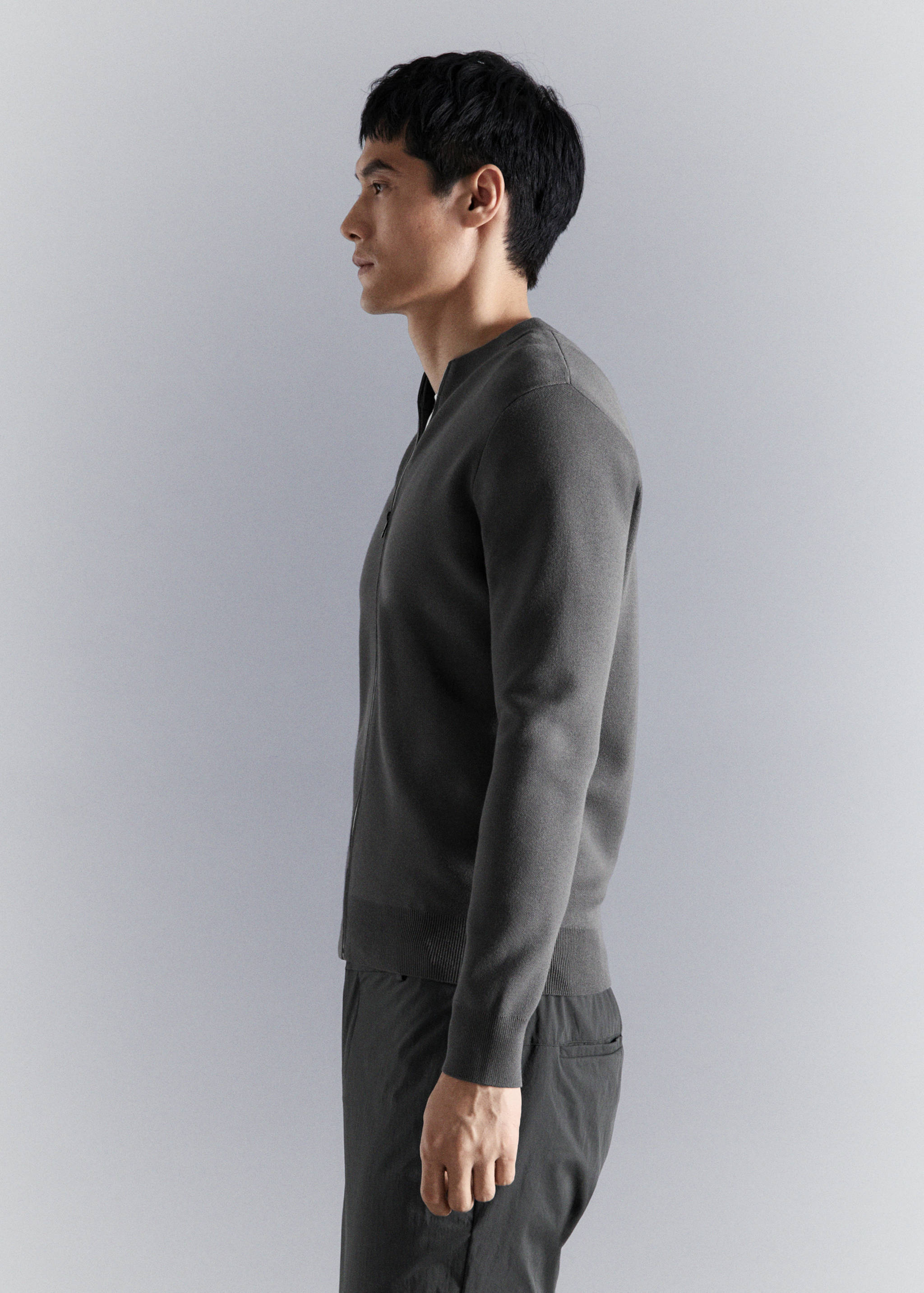 Удобный кардиган из эластичного трикотажа - Деталь изделия 2