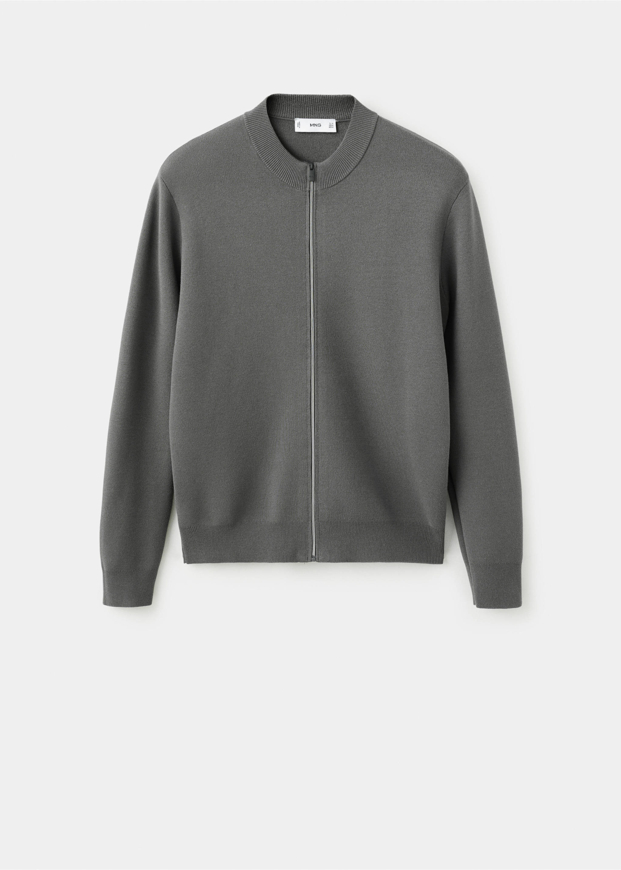 Cárdigan punto comfort stretch - Artículo sin modelo, Gris oscuro. Ref: 27044428-00.