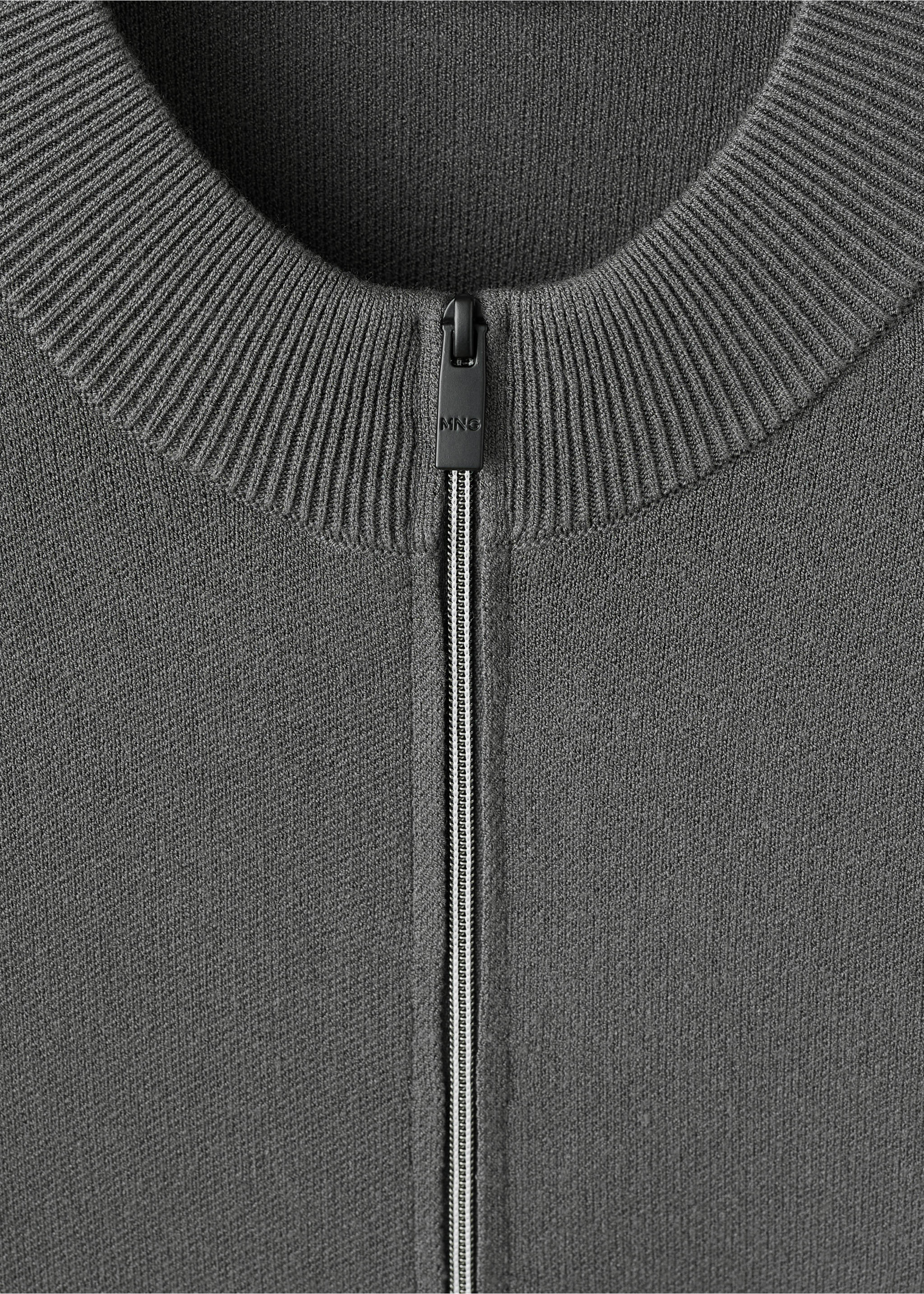 Cárdigan punto comfort stretch - Detalle del artículo 8, Gris oscuro. Ref: 27044428-00.