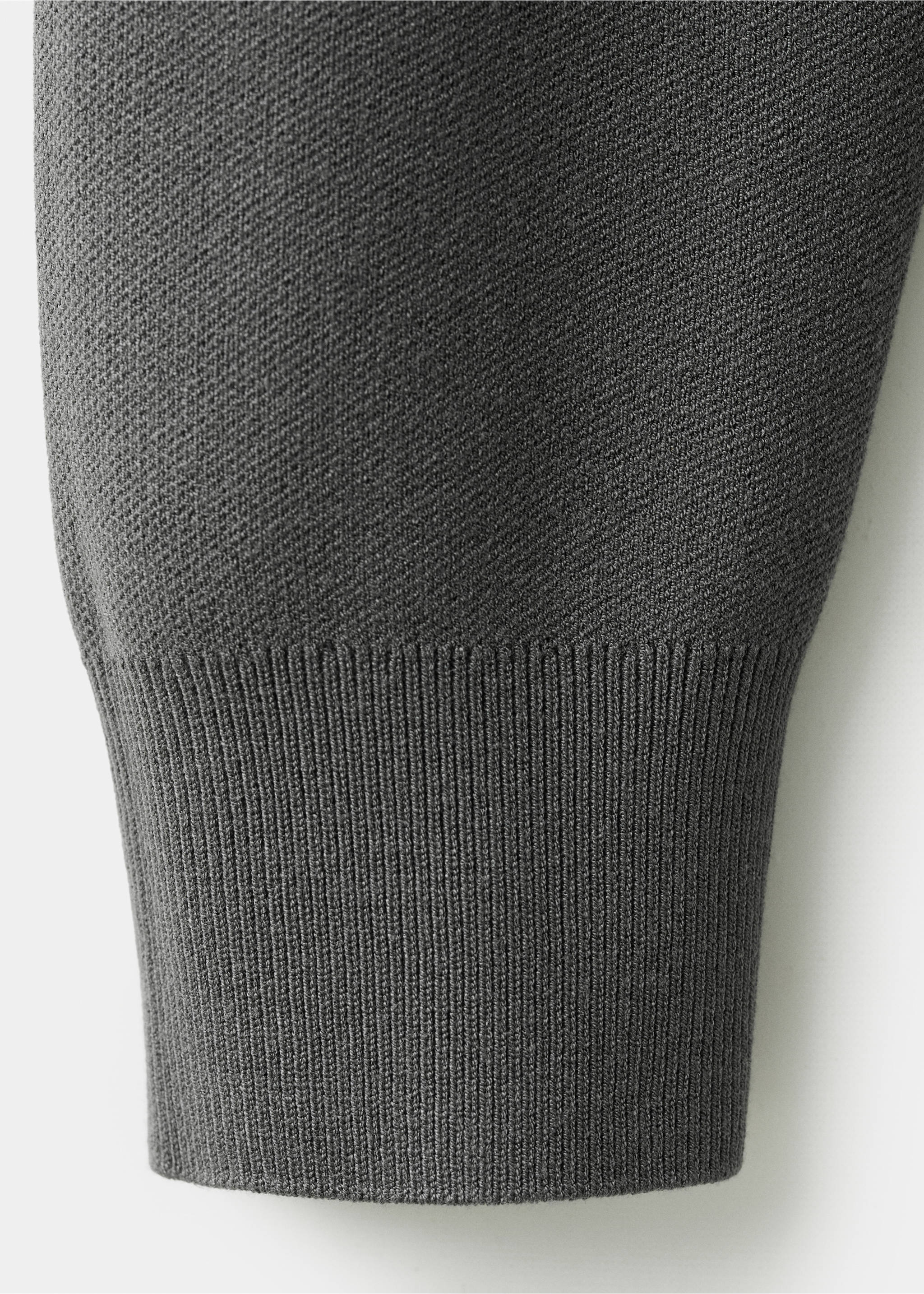 Cárdigan punto comfort stretch - Detalle del artículo 0, Gris oscuro. Ref: 27044428-00.