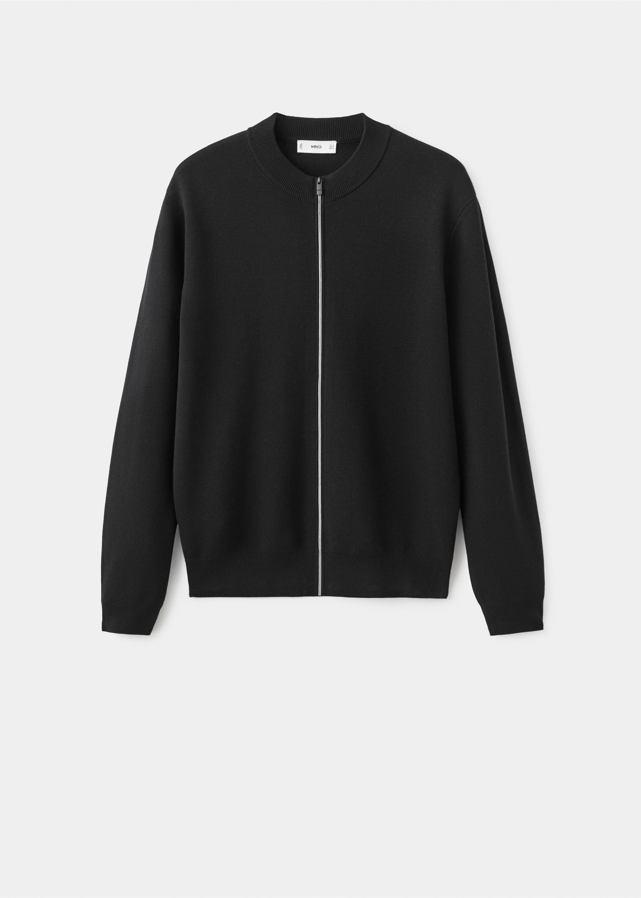 Cárdigan punto comfort stretch - Artículo sin modelo, Negro. Ref: 27044428-00.