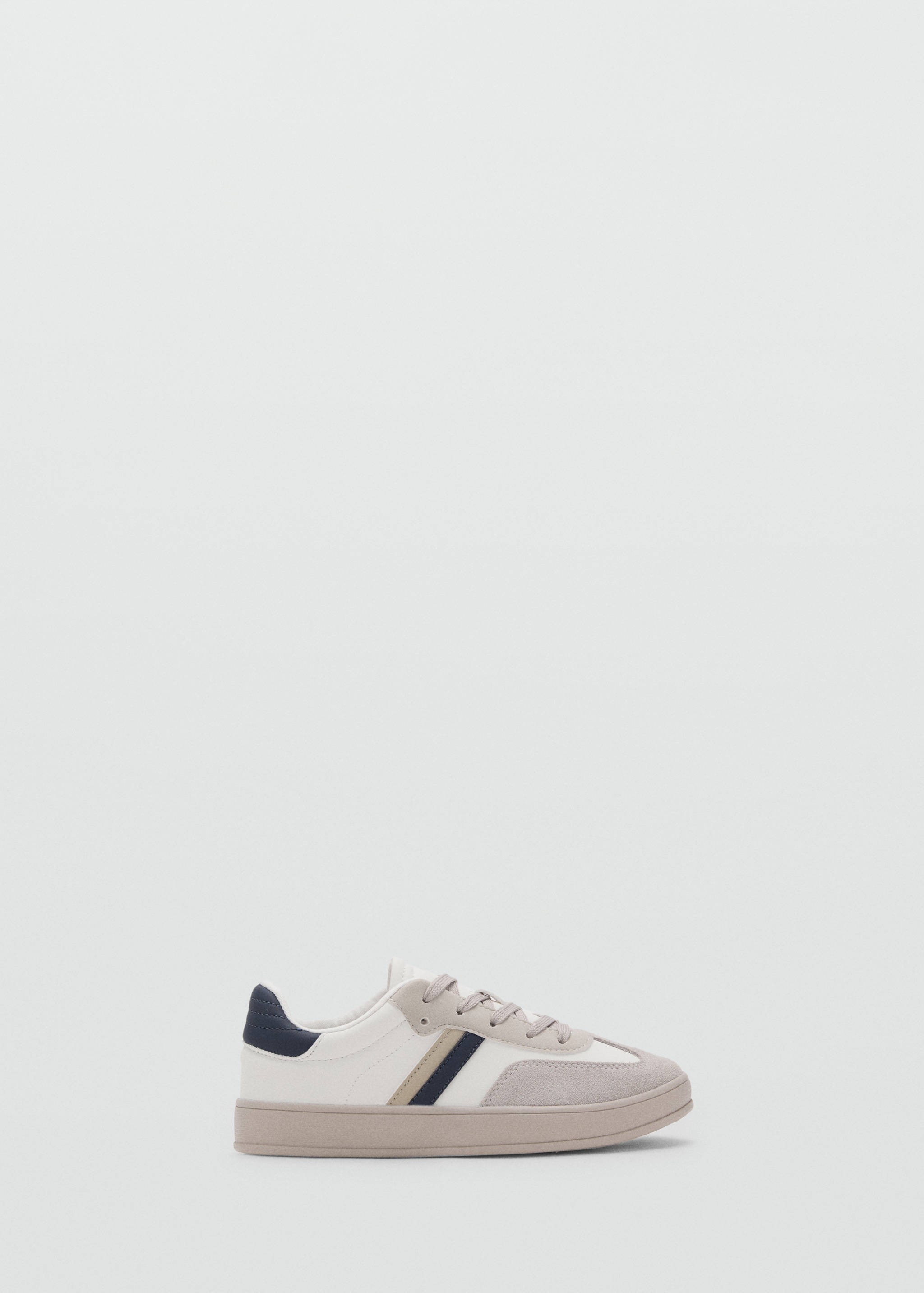 Leather mixed sneakers - Article without model