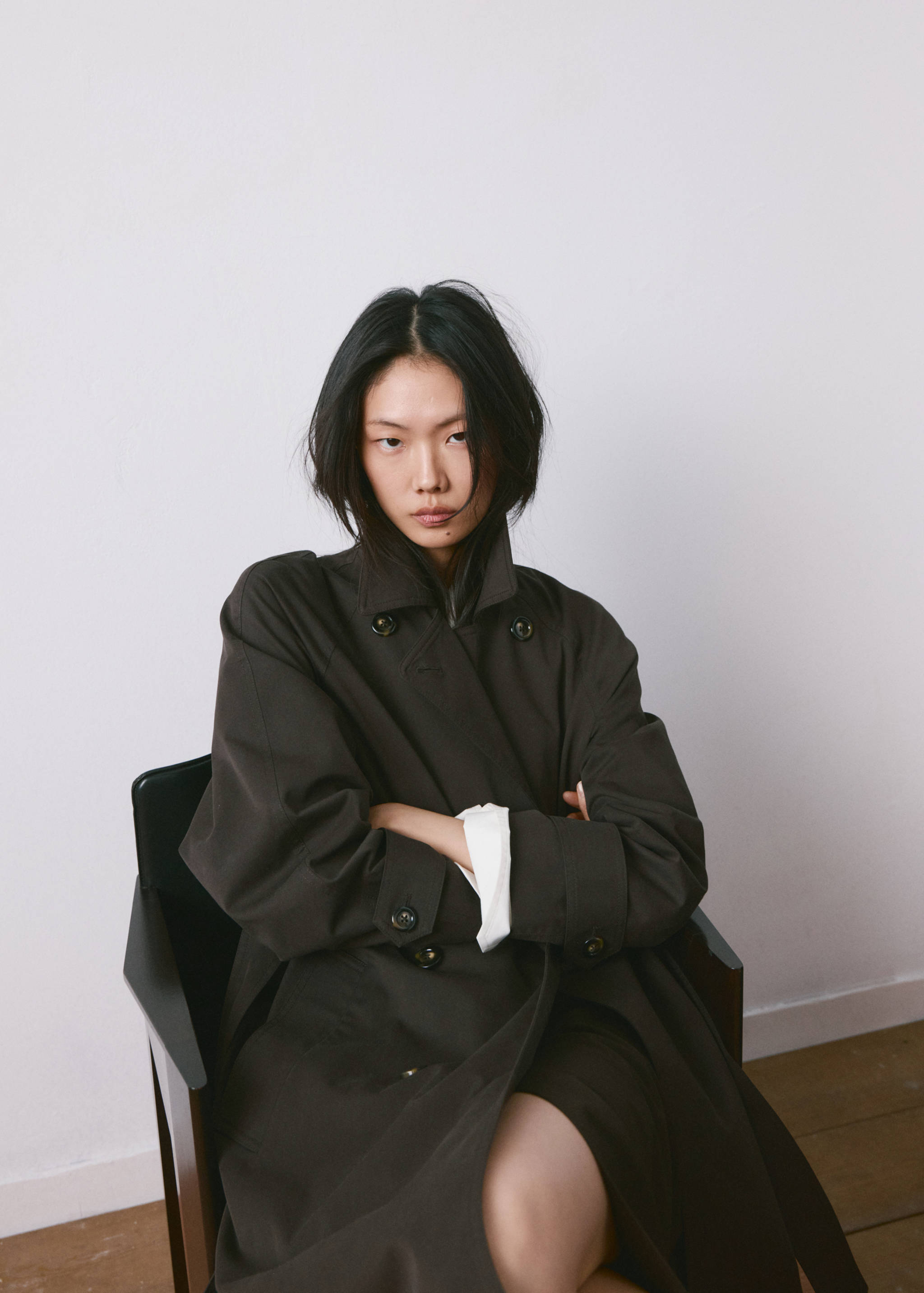 Длинный тренч с двубортной застежкой - Деталь изделия 2