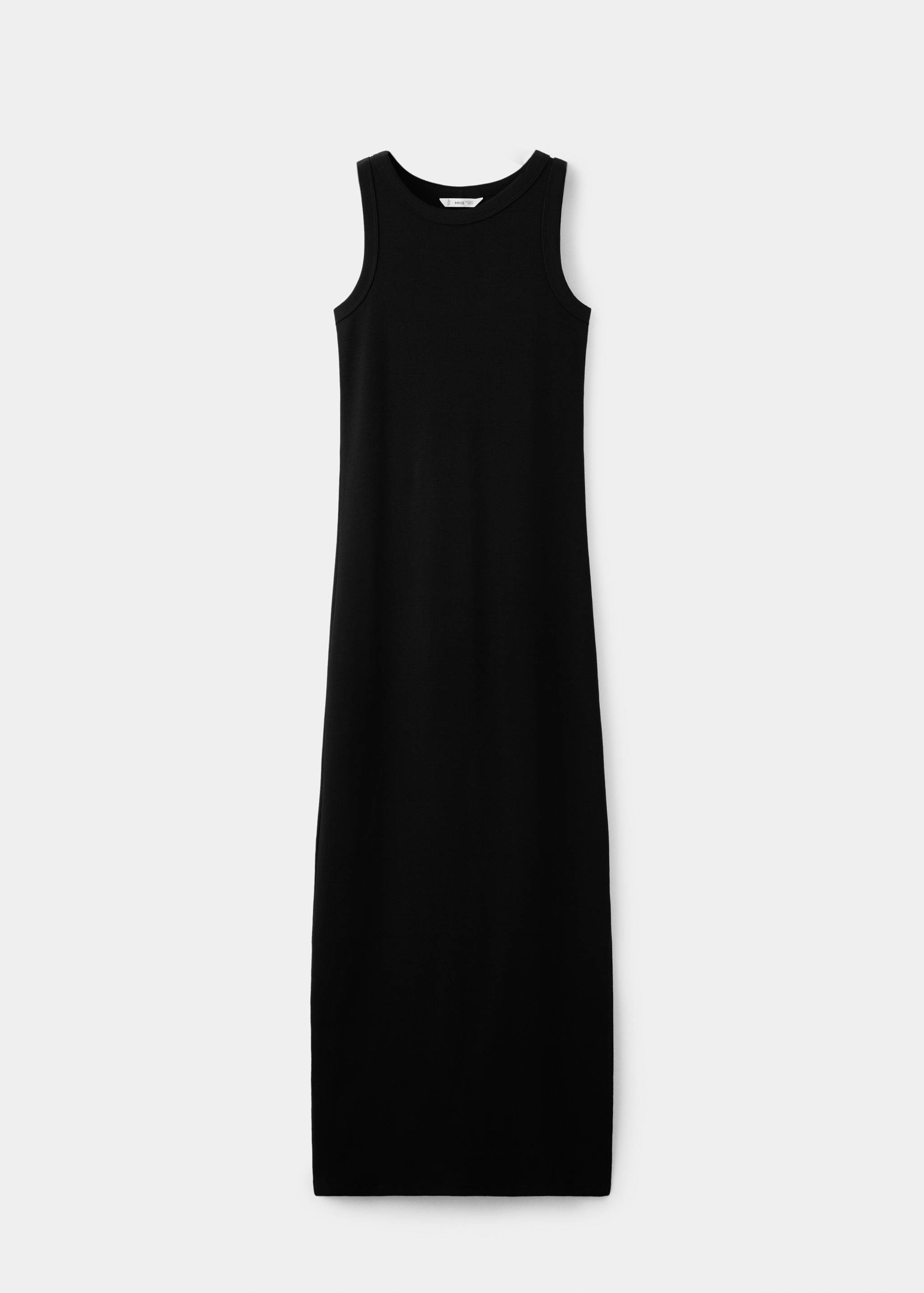 Maxi dress with slit details - Article without model