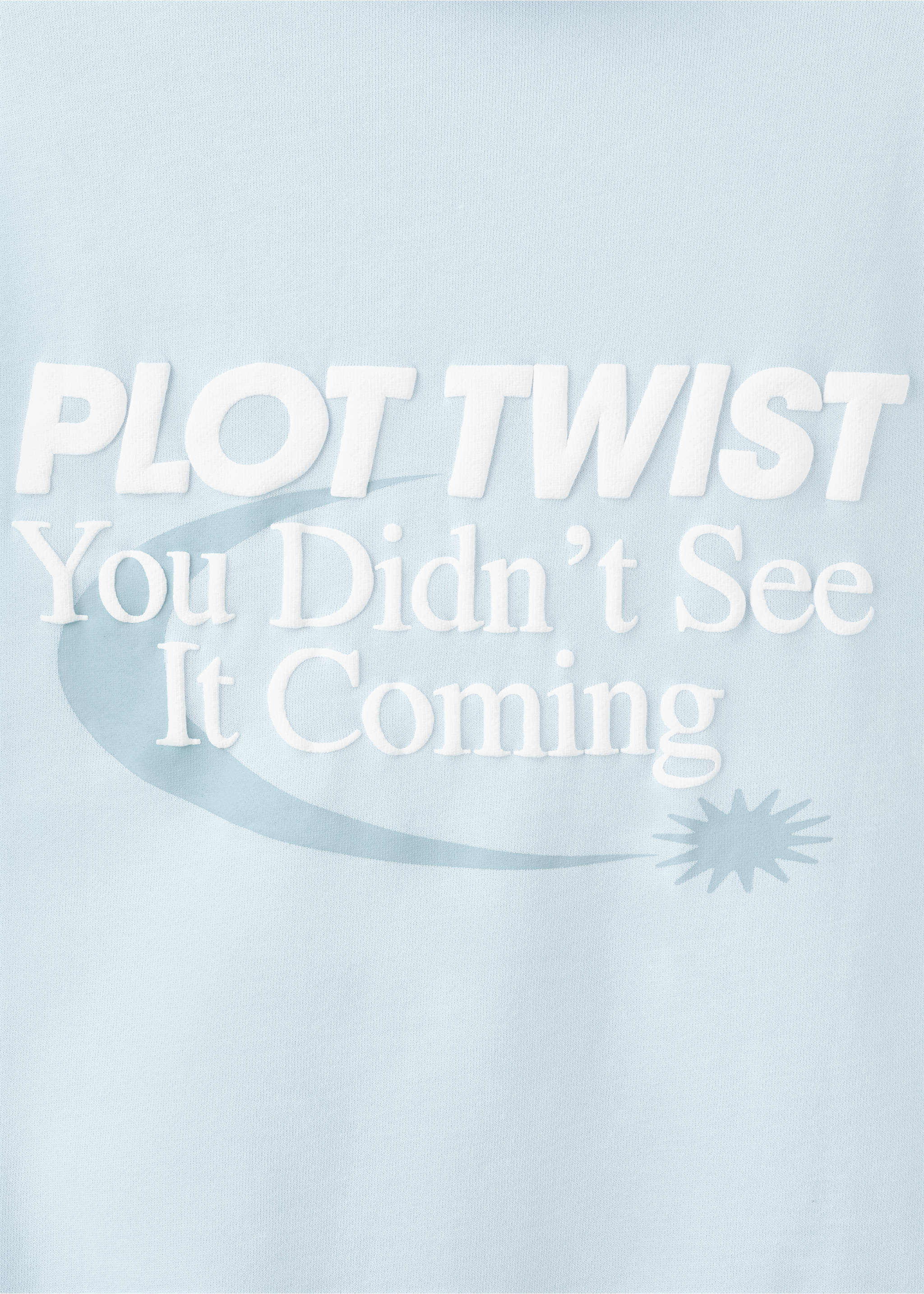 Hoodie cotton sweatshirt - Details of the article 0, Mint Green. Ref: 27044777-00.