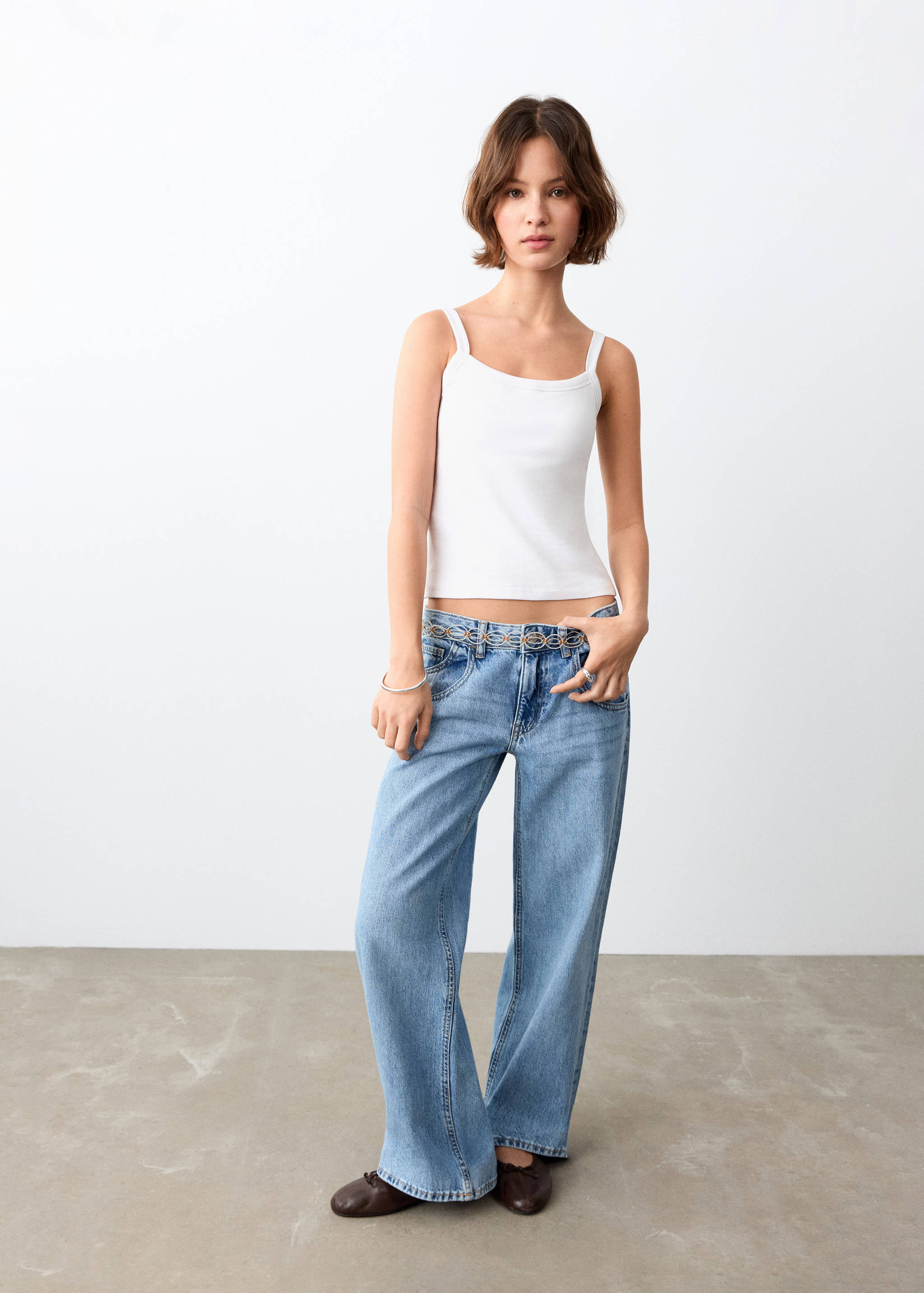 Cotton tank top - General plane