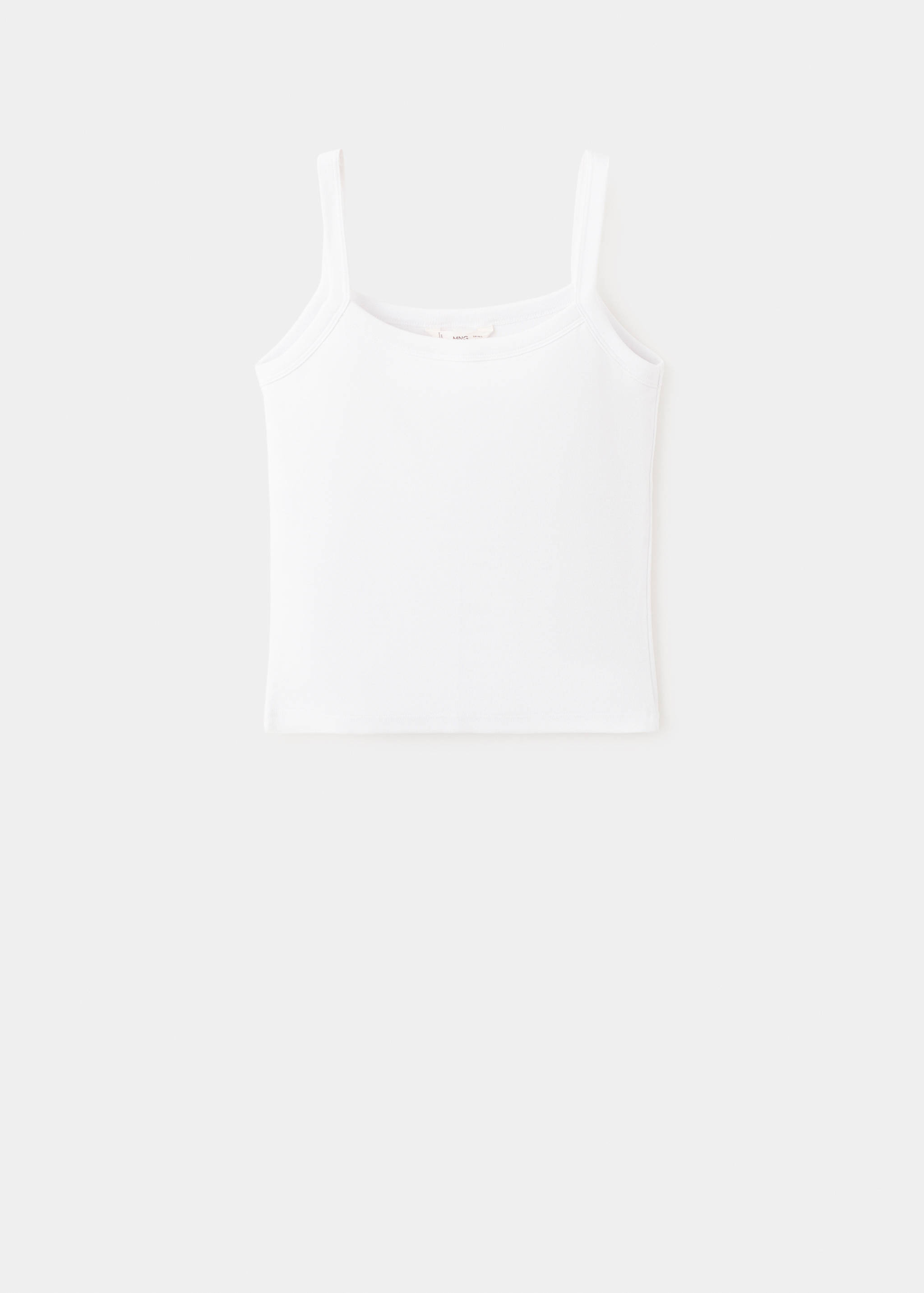 Cotton tank top - Article without model