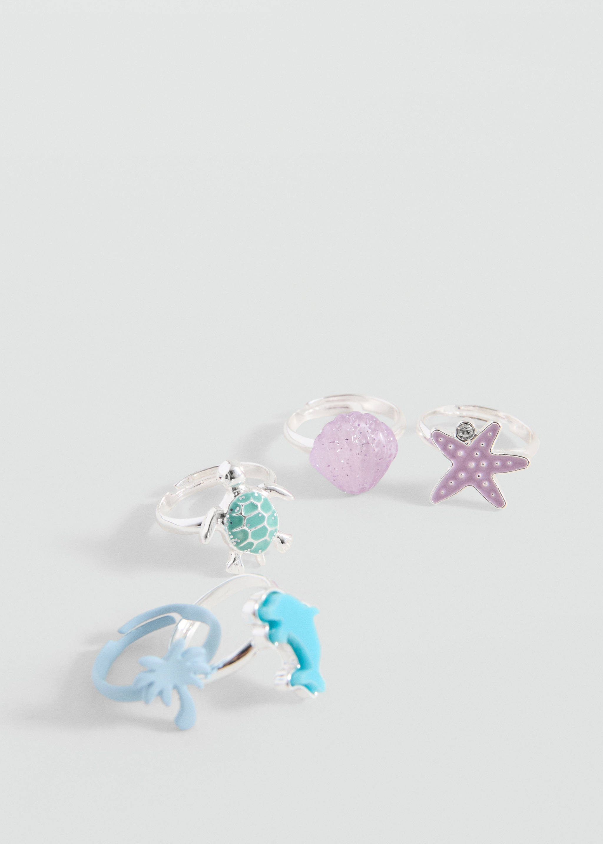 Pack of 5 combined rings - Details of the article 1